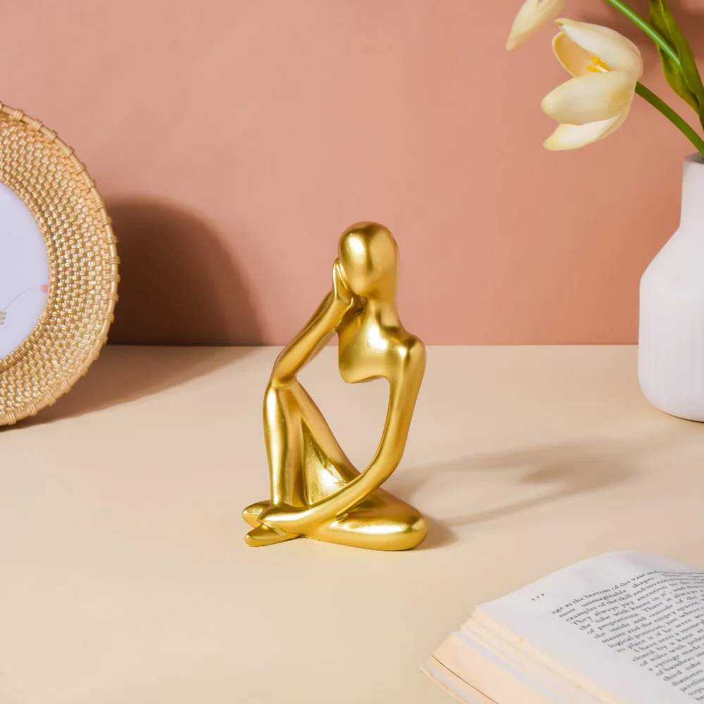 Gold Sitting Showpiece - Image 3