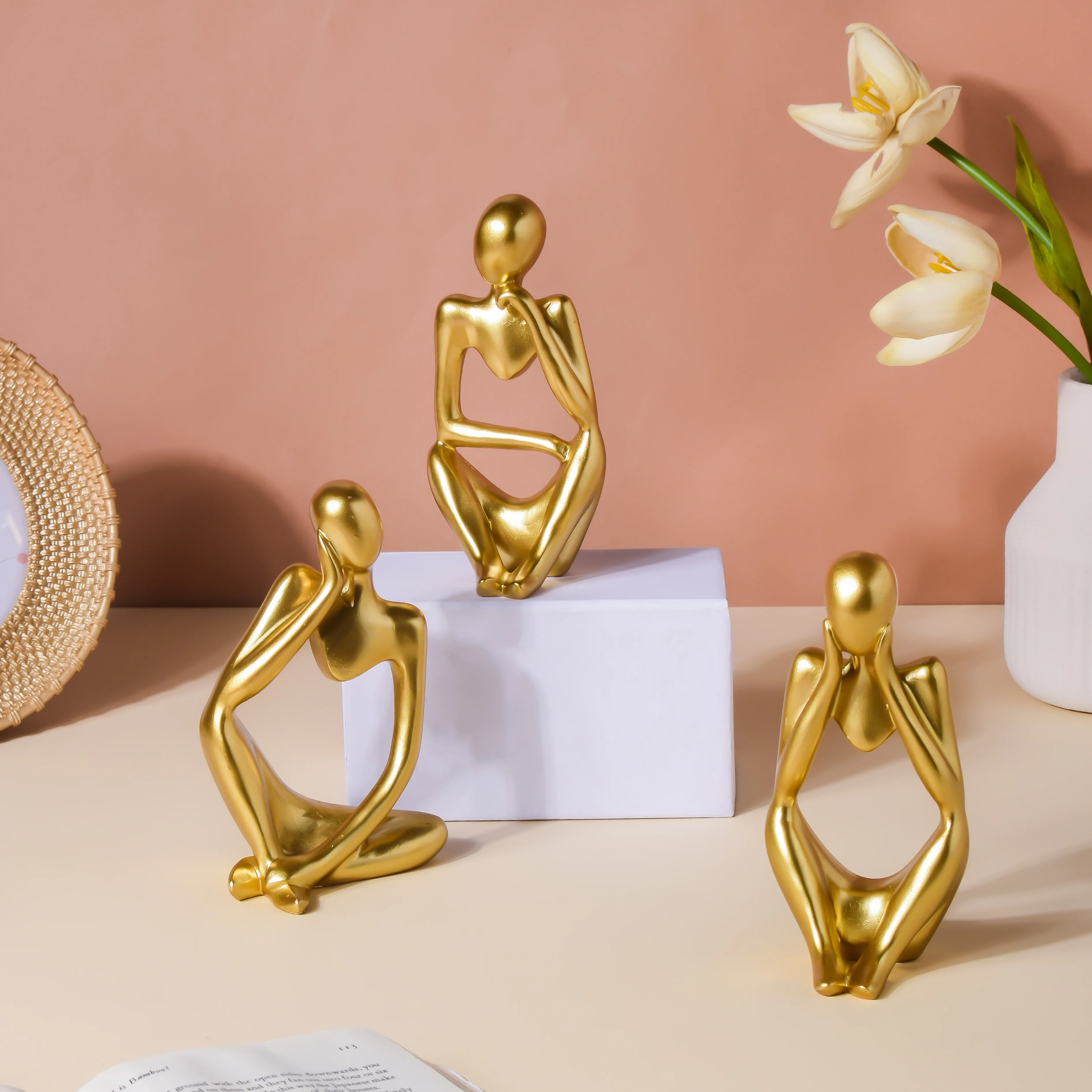 Gold Sitting Showpiece - Image 7