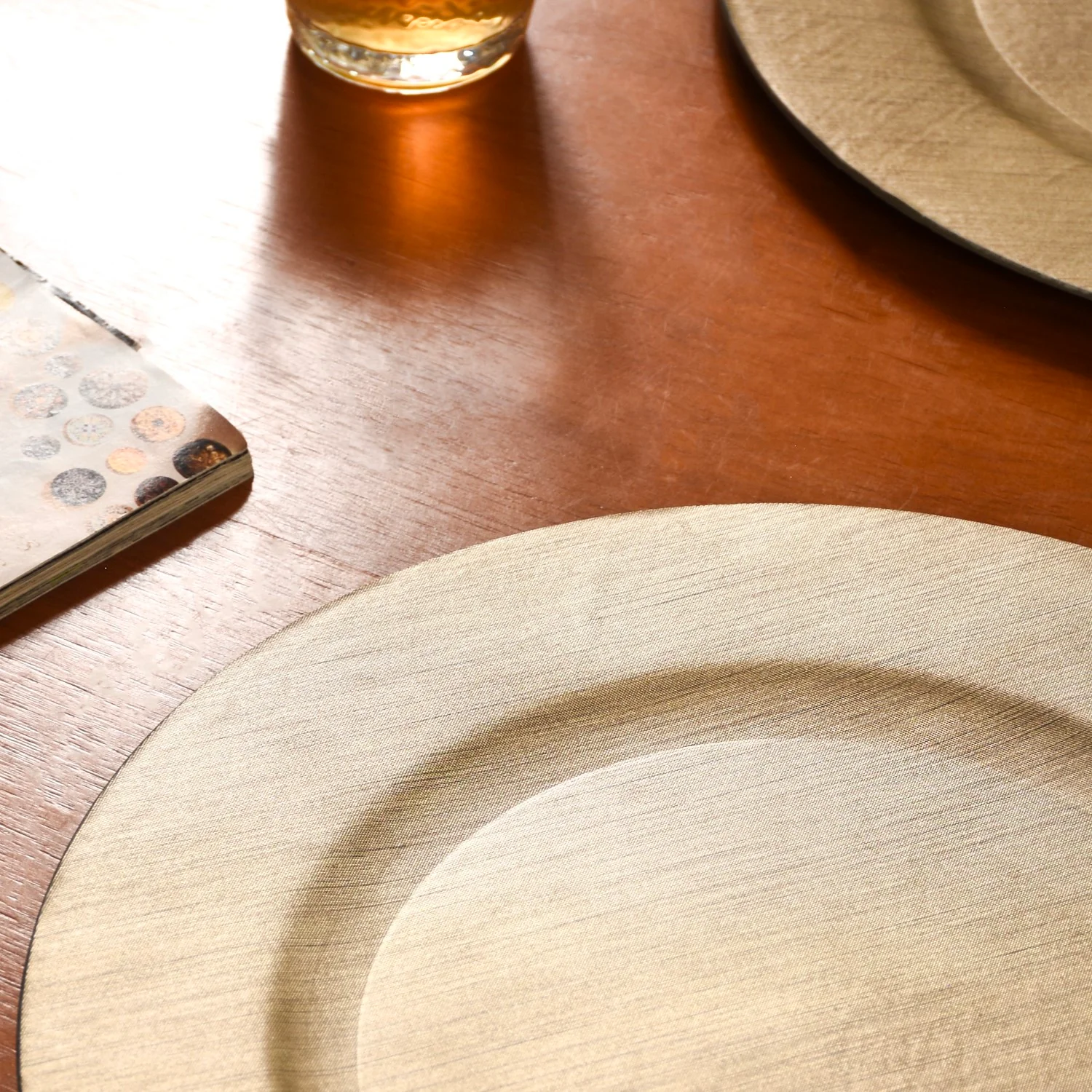 Gold Textured Charger Plates Set Of 6 13 Inch - Image 11