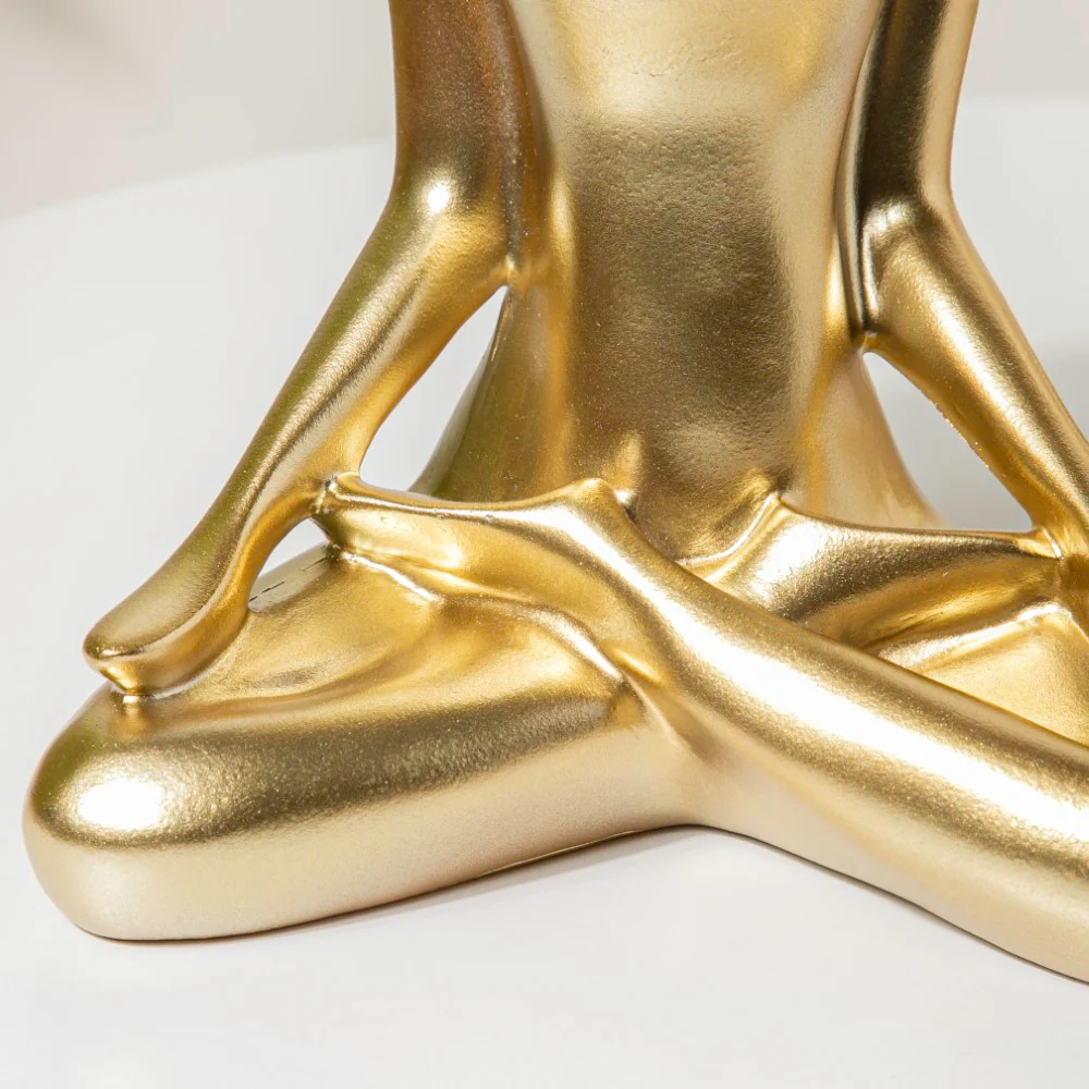 Gold Yoga Showpiece Meditation - Image 4