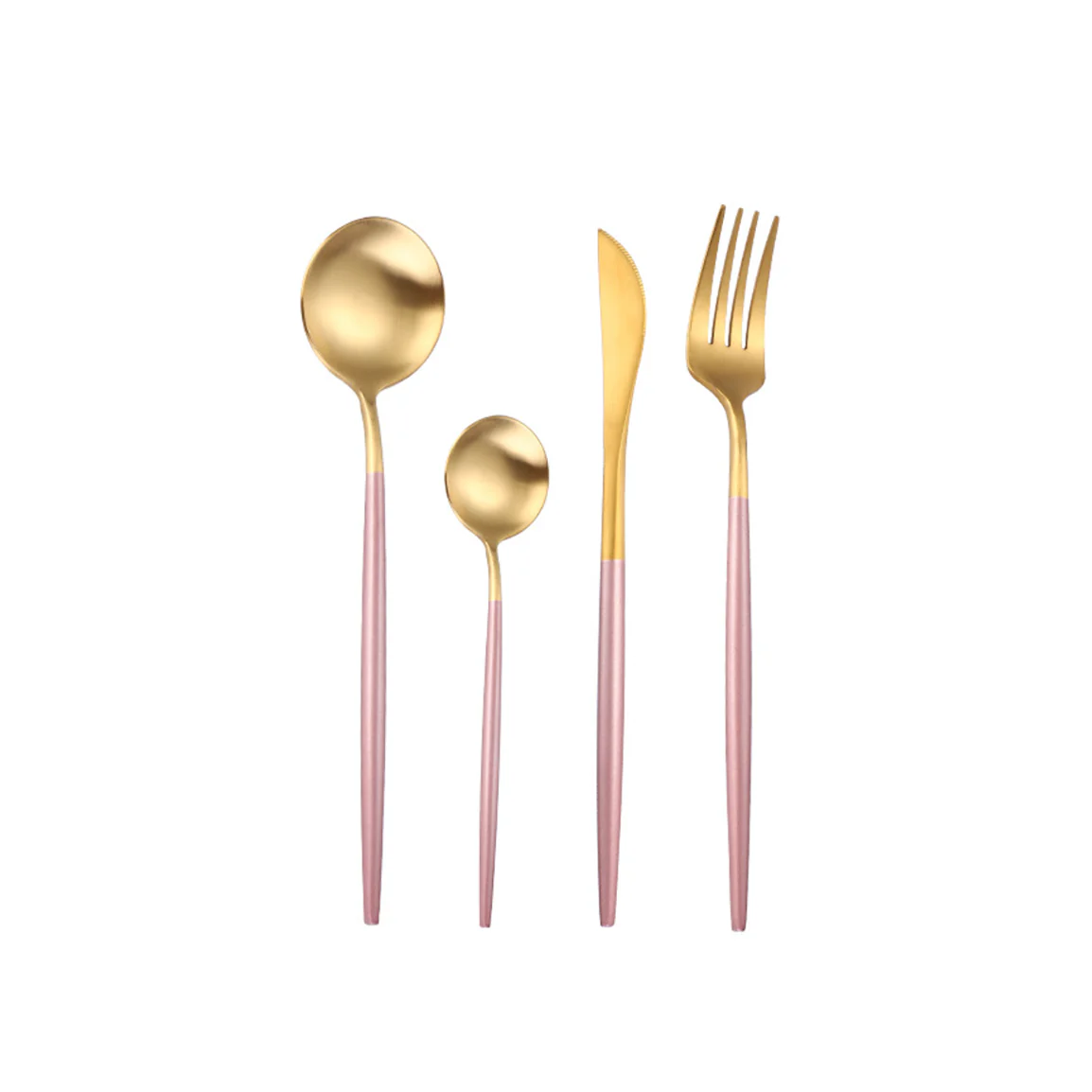 Golden Flatware Set - Image 8