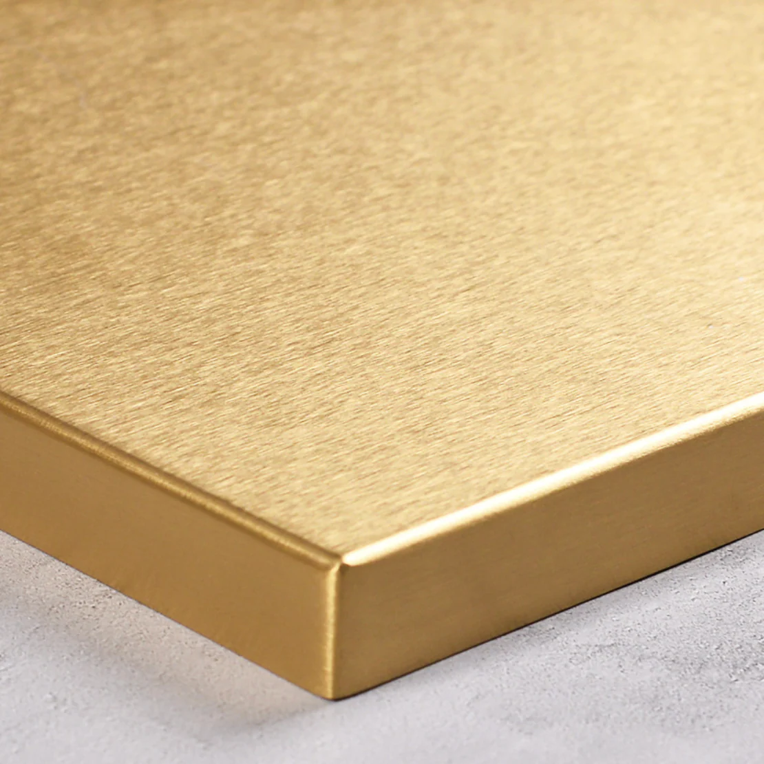 Golden Metal Tray Rectangle Small 8 Inch - Image 6