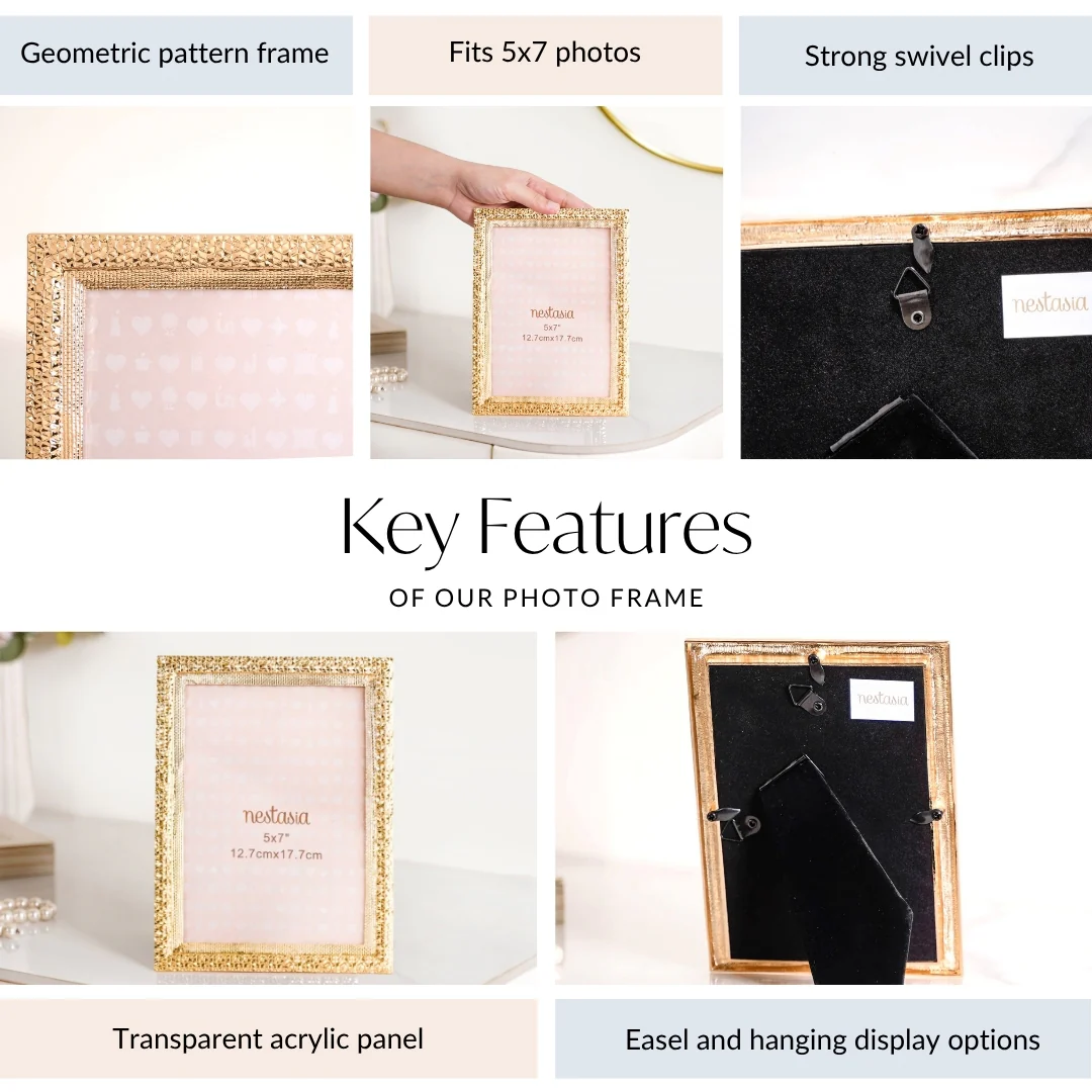 Golden Moments Medium Picture Frame 13x18cm - Image 5