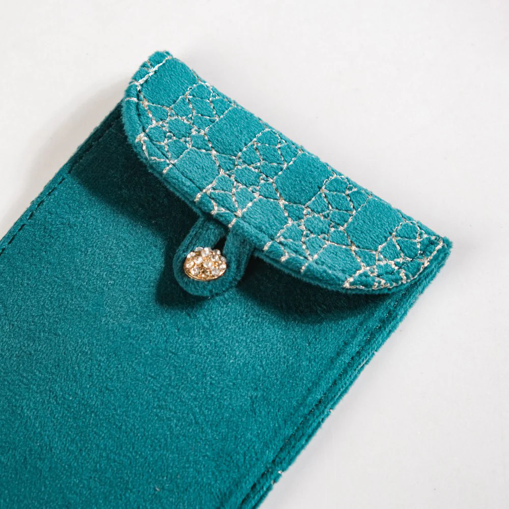 Golden Velvet Money Envelope Set Of 4 7x3 Inch - Image 8