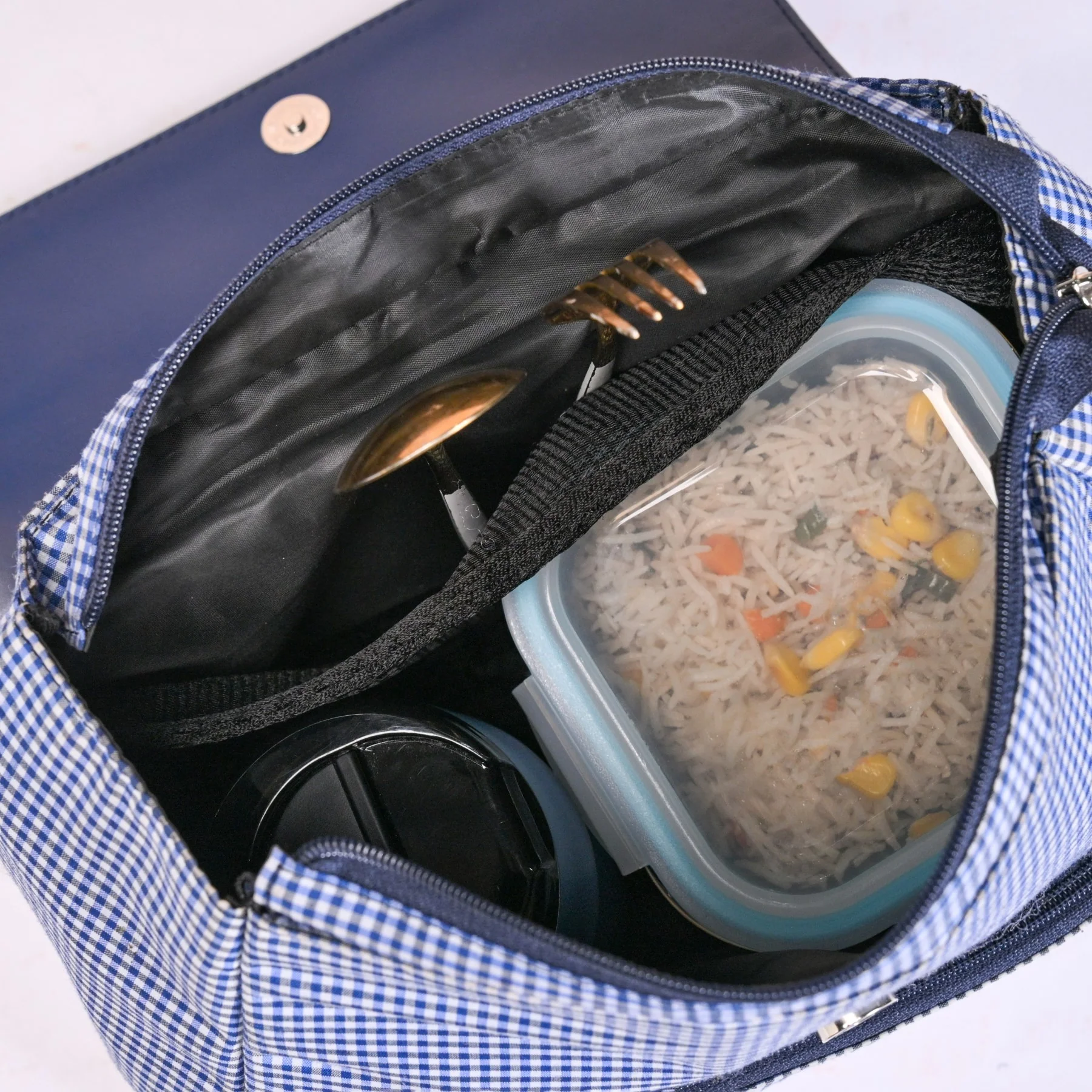 Googly Eyes Checkered Bag For Kids - Image 6