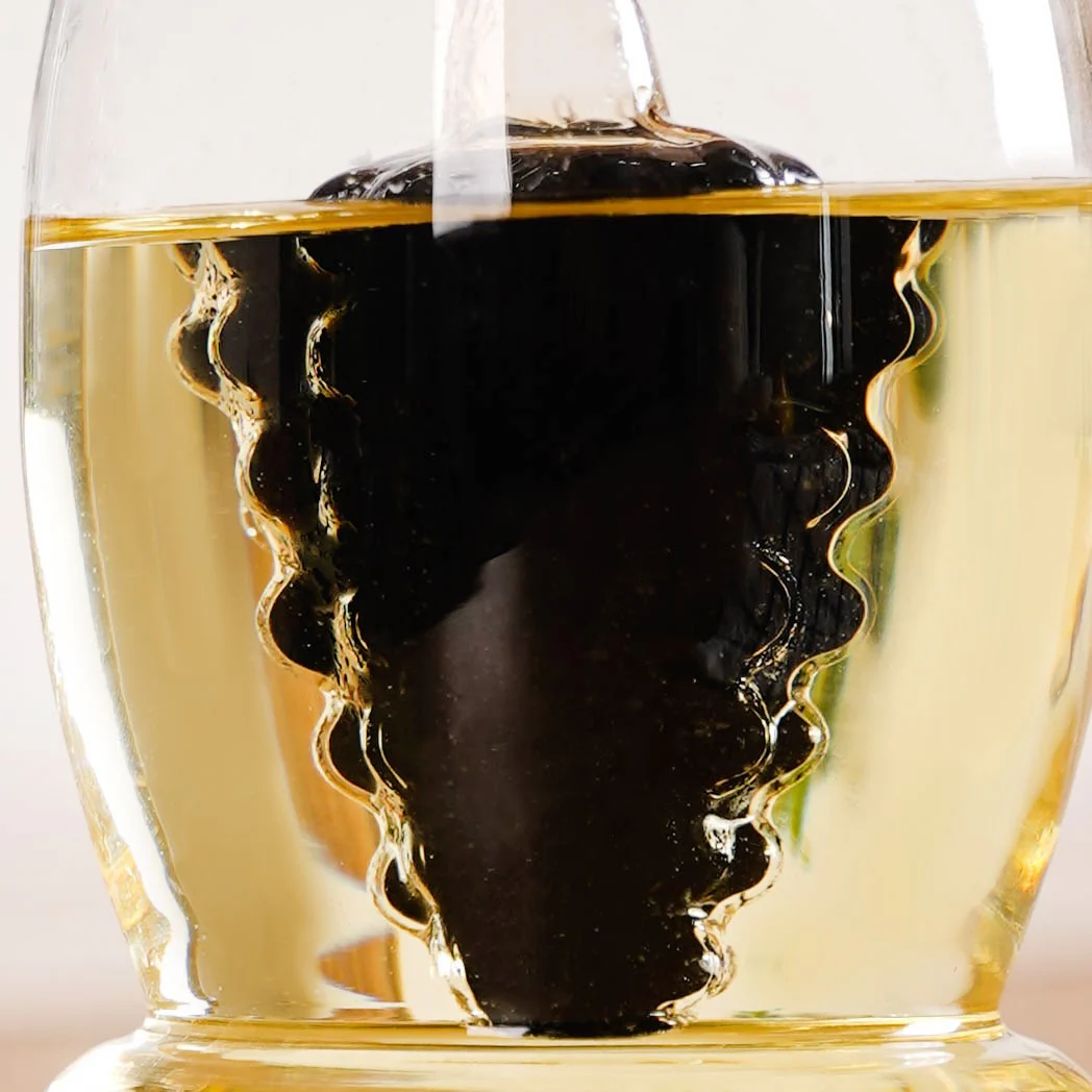 Grape Dual Glass Cruet For Gourmet Oils And Vinegar - Image 6