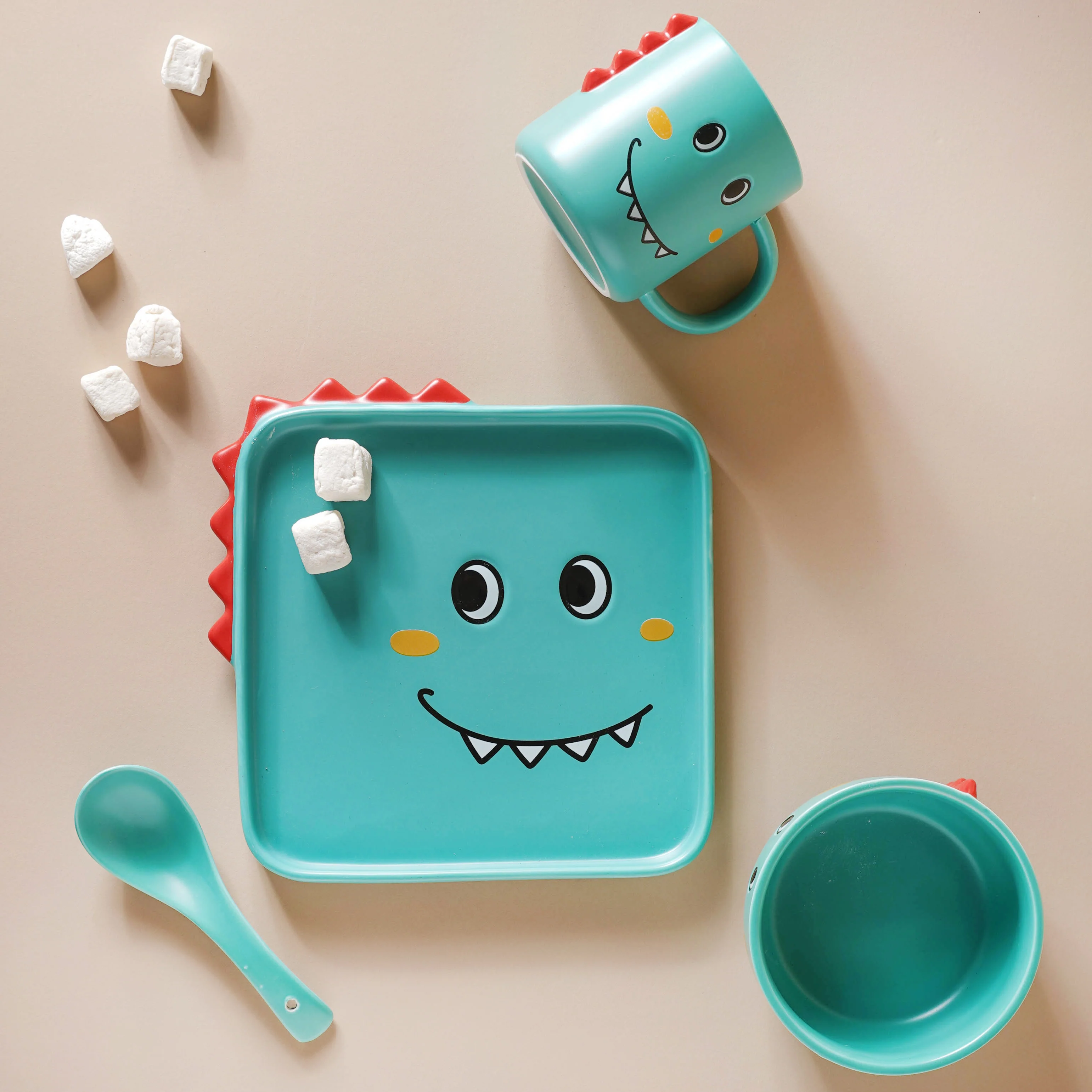 Green Dino Meal Set - Image 3