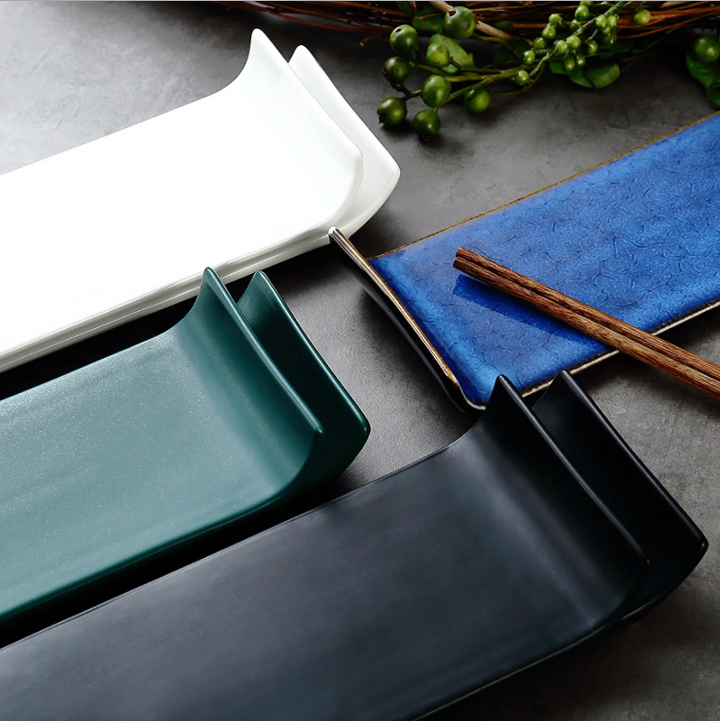 Green Long Starter Plate - Image 5