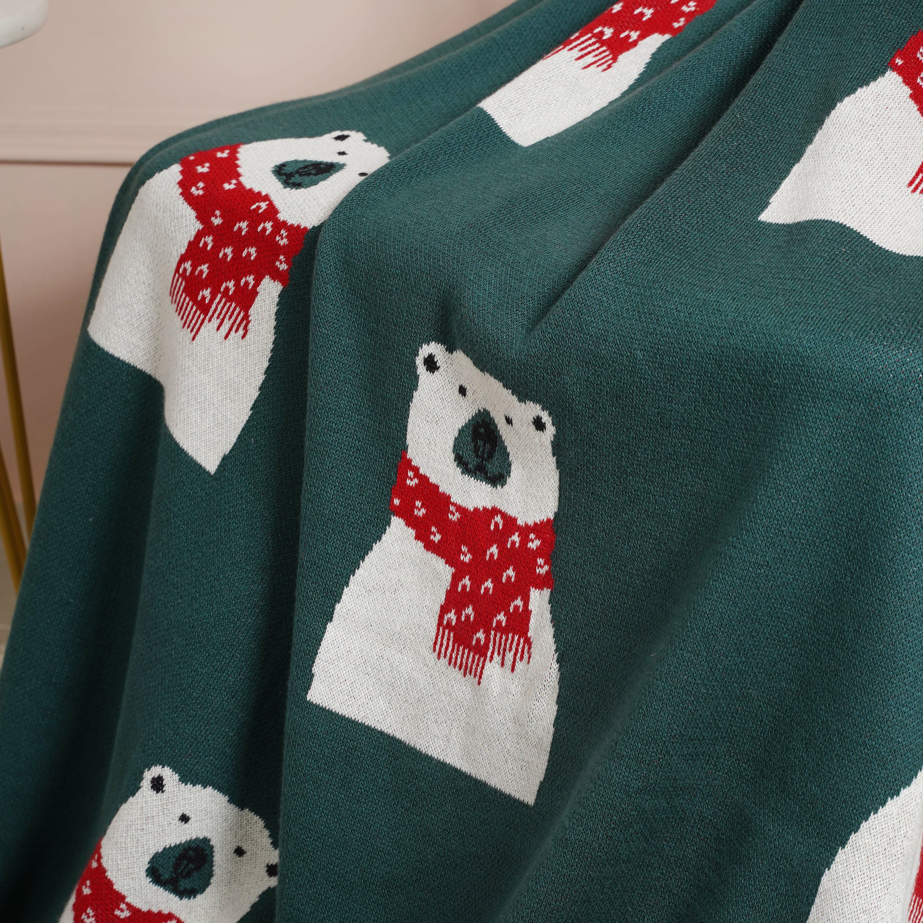 Green Throw Cover - Image 5