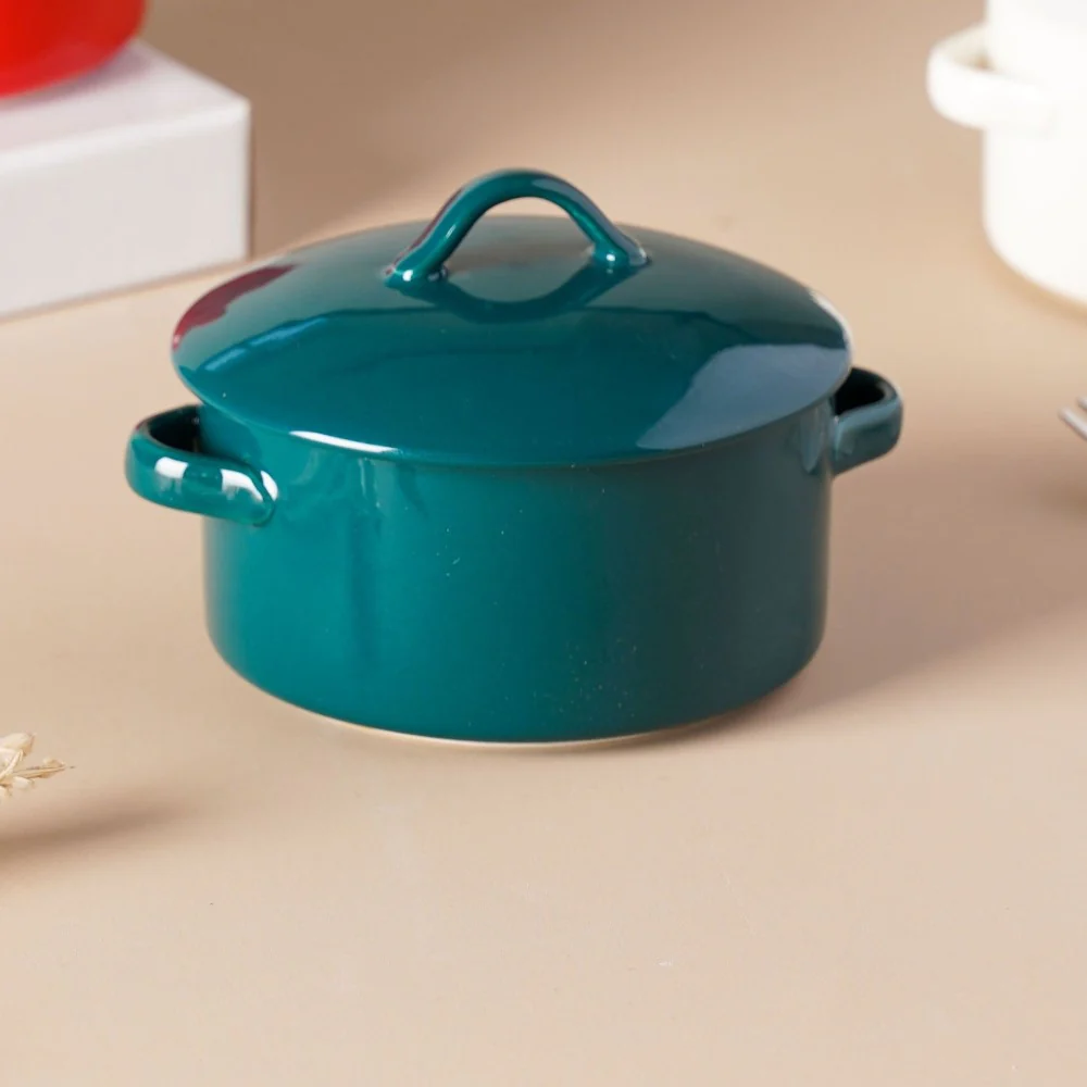 Green Toujours 21 Piece Pasta Snack Set For 6 - Image 5