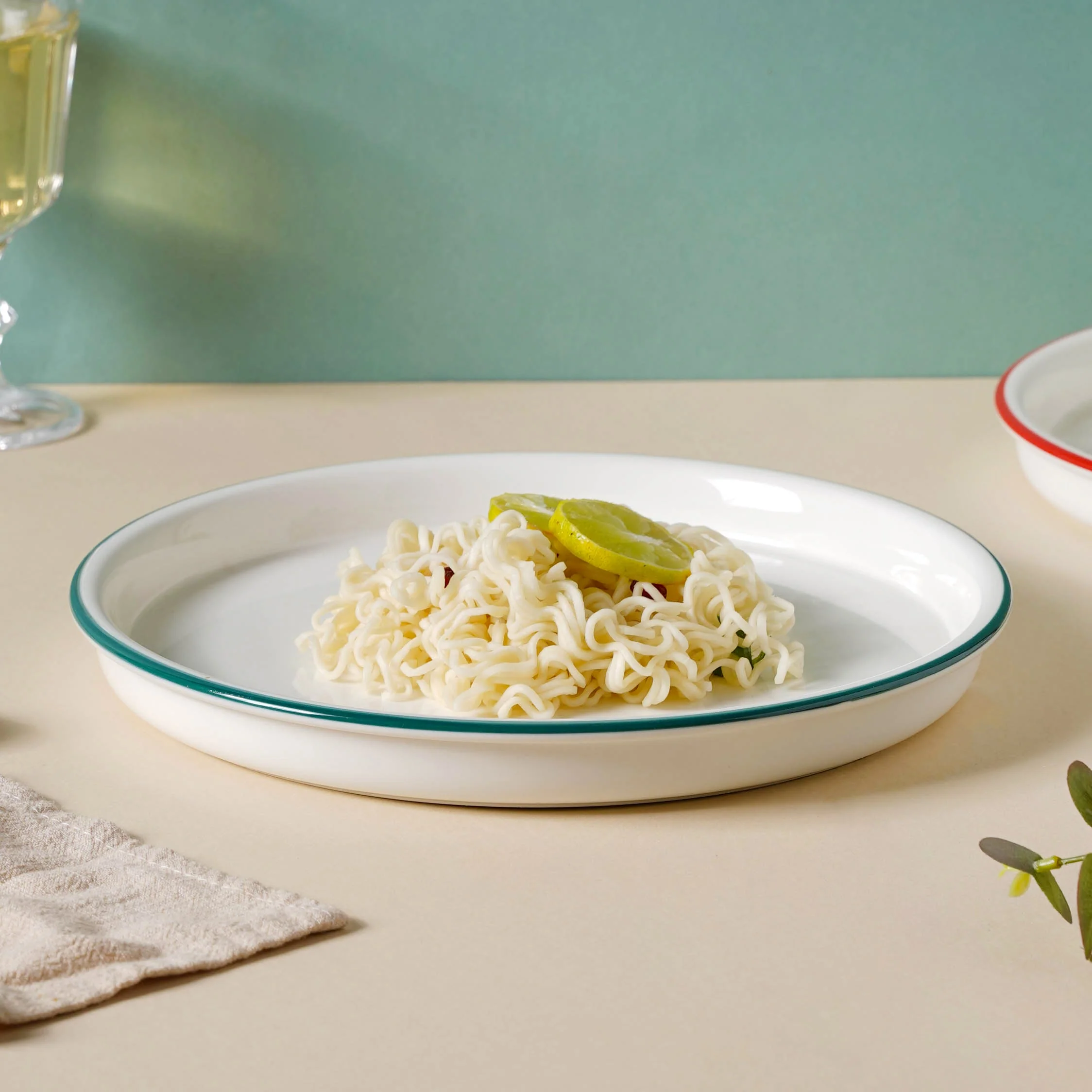 Green Toujours 31 Piece Dinner Set For 6 - Image 7
