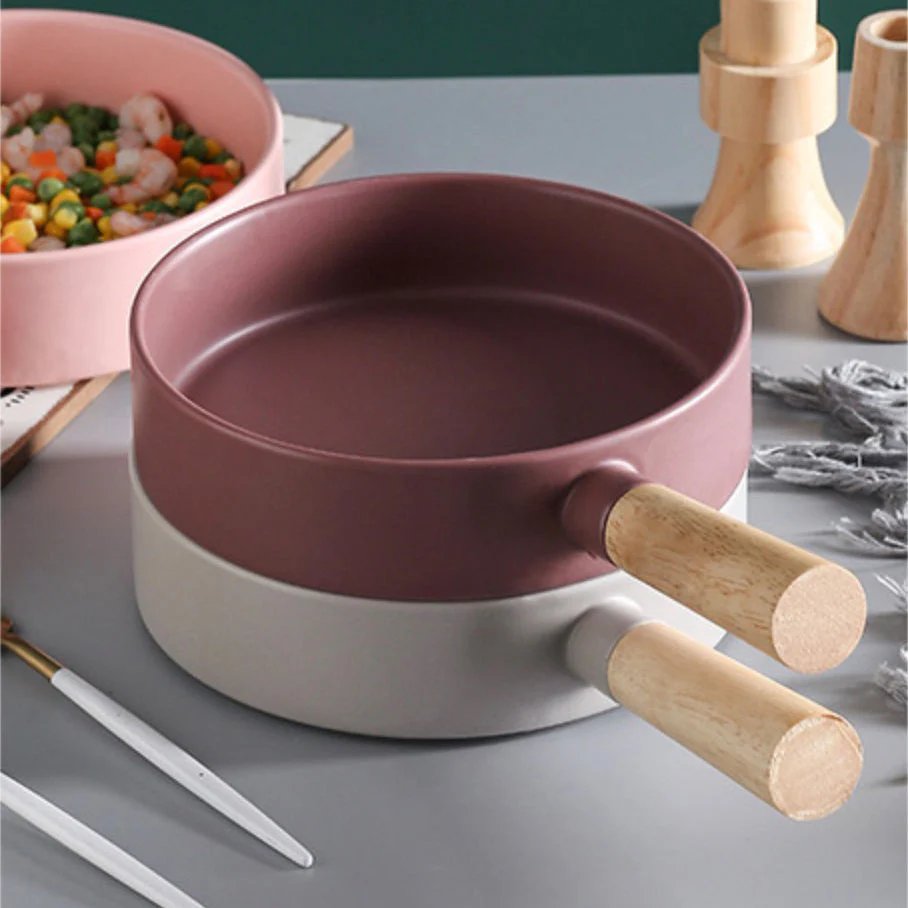 Serving Bowl with Handle - Image 9