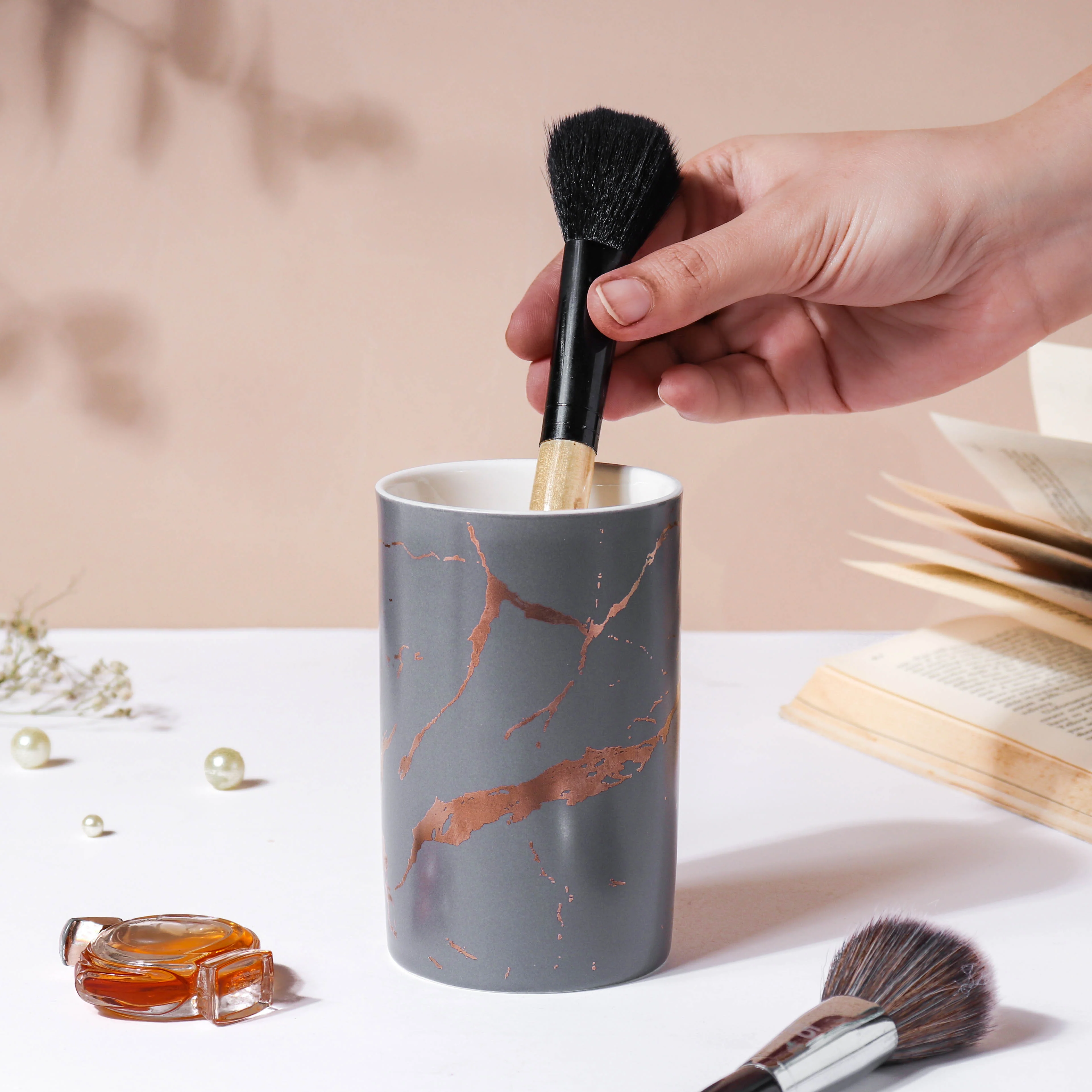 Grey Gold Stationary Stand 300 ml - Image 3