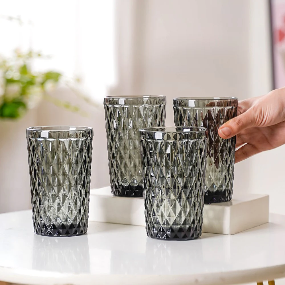 Grey Juice Glass Set of 4 - Image 2
