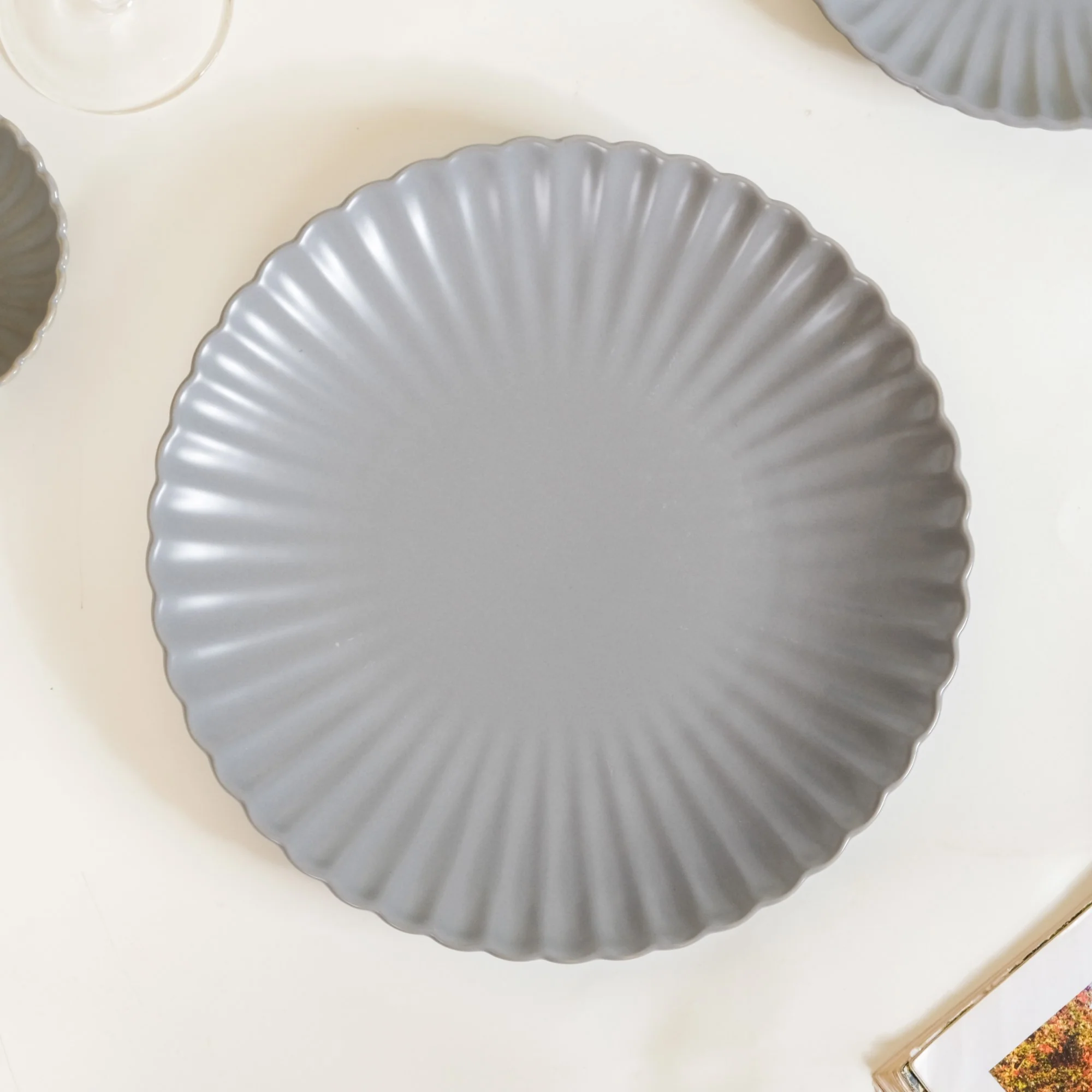 Grey Lavender 22 Piece Daily Dinner Set For 6 - Image 12