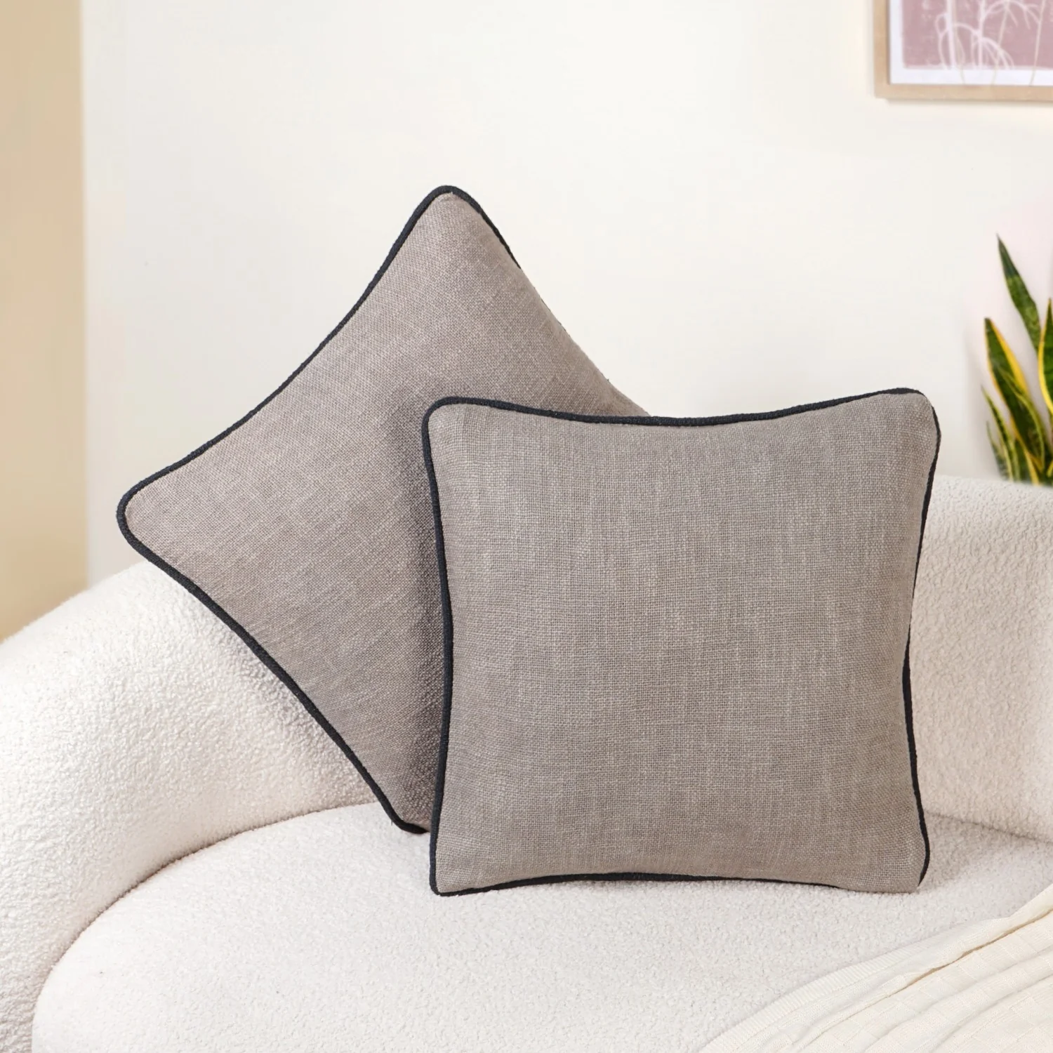 Greyframe Cotton Cushion Covers Set Of 2 - Image 2