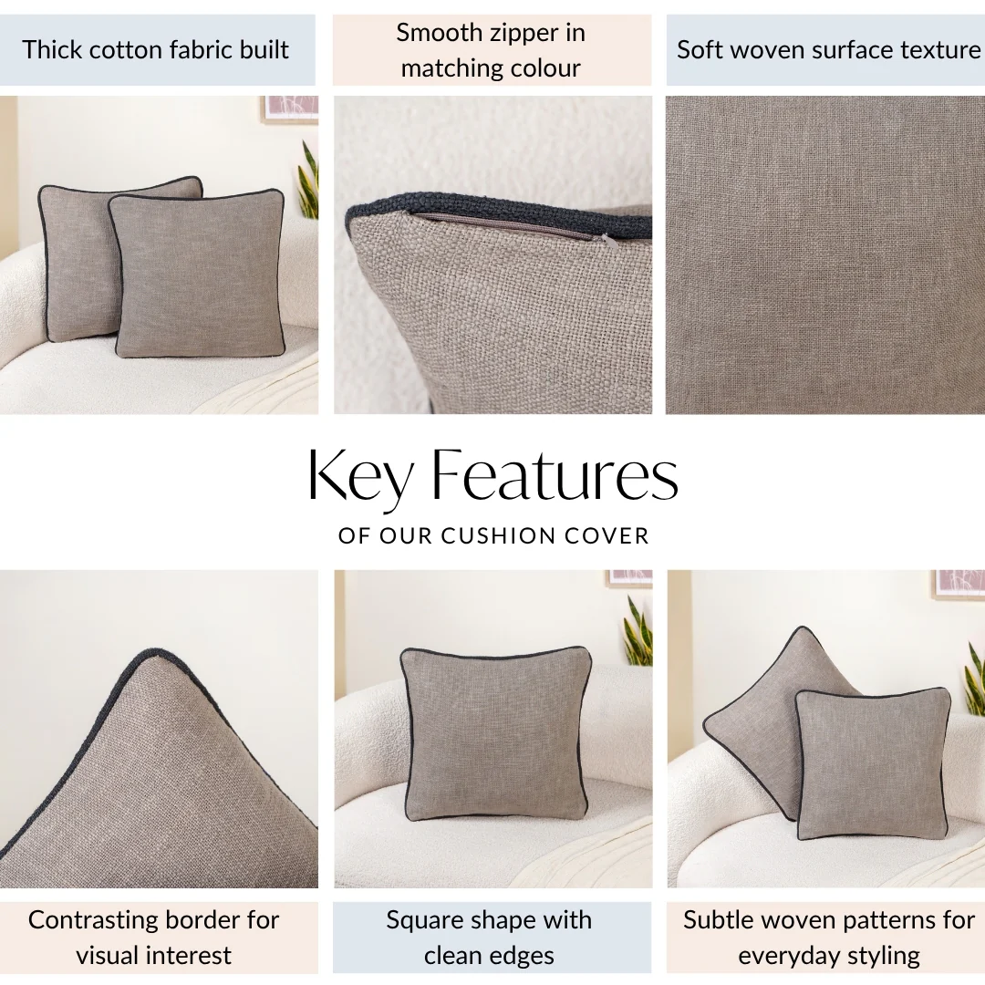 Greyframe Cotton Cushion Covers Set Of 2 - Image 4