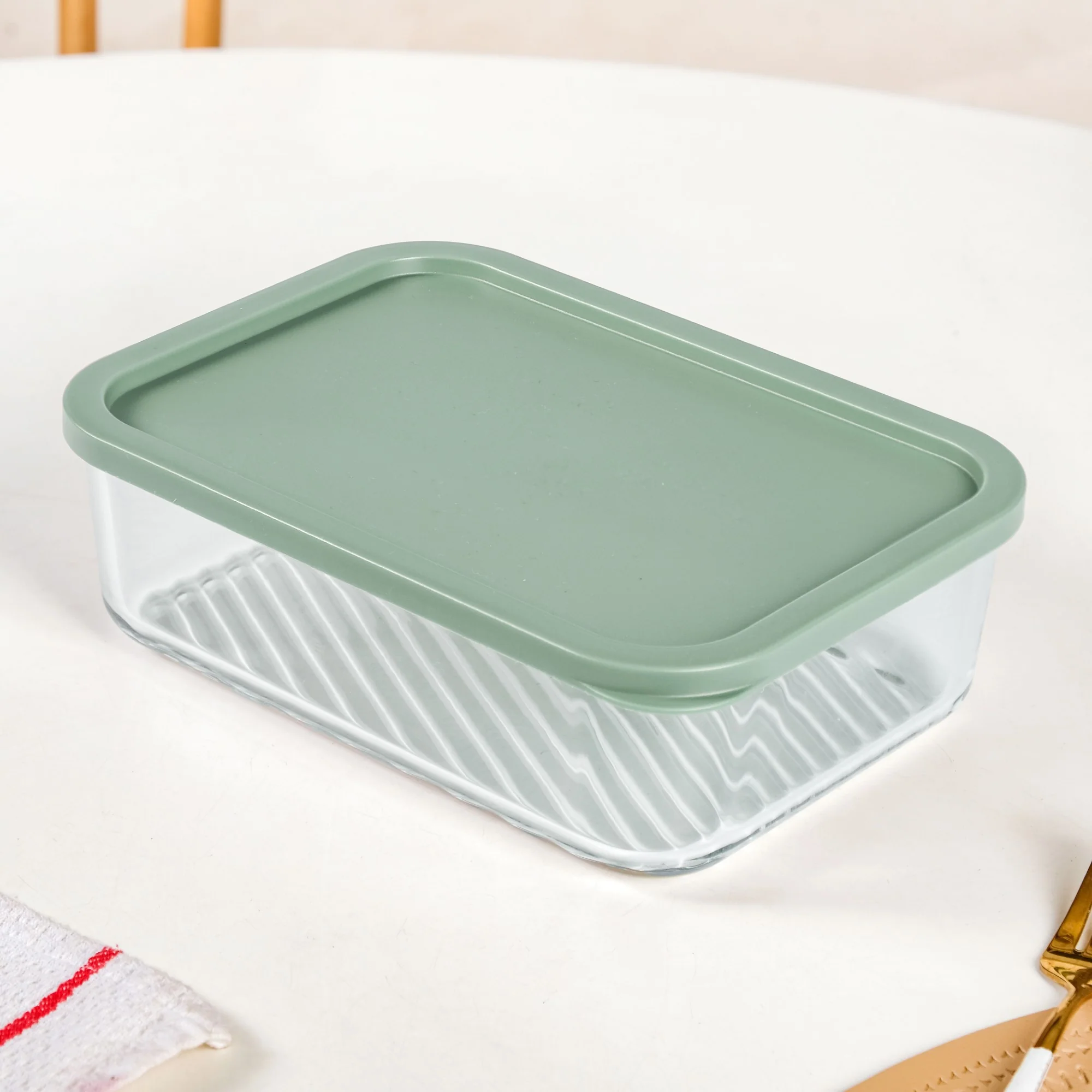 Groovo Stack On Storage Container Sage Green Set Of 7 S 310ml M 520ml L 750ml XL 1200ml XXL 1700ml - Image 12