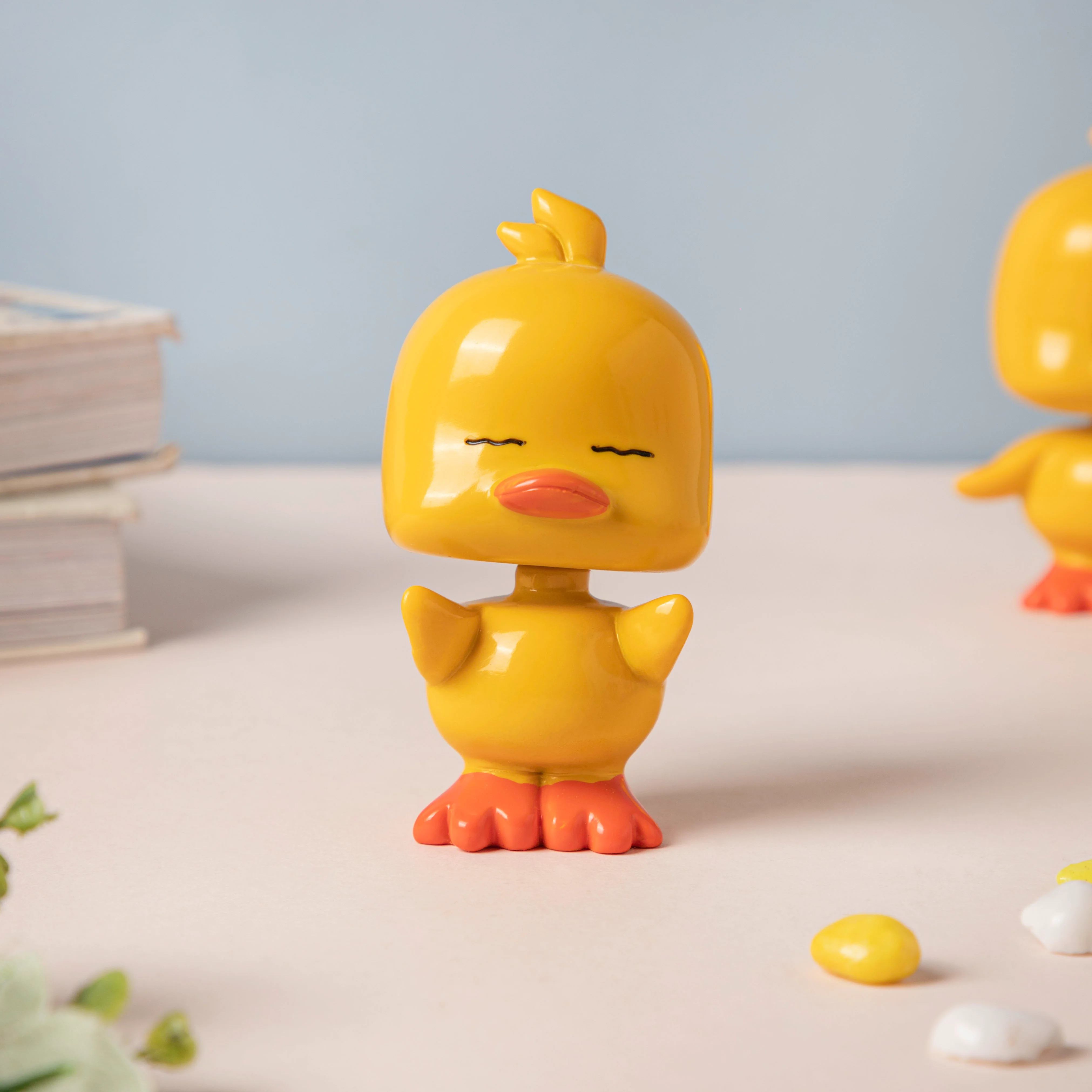 Grumpy Ducky Bobble Head Showpiece