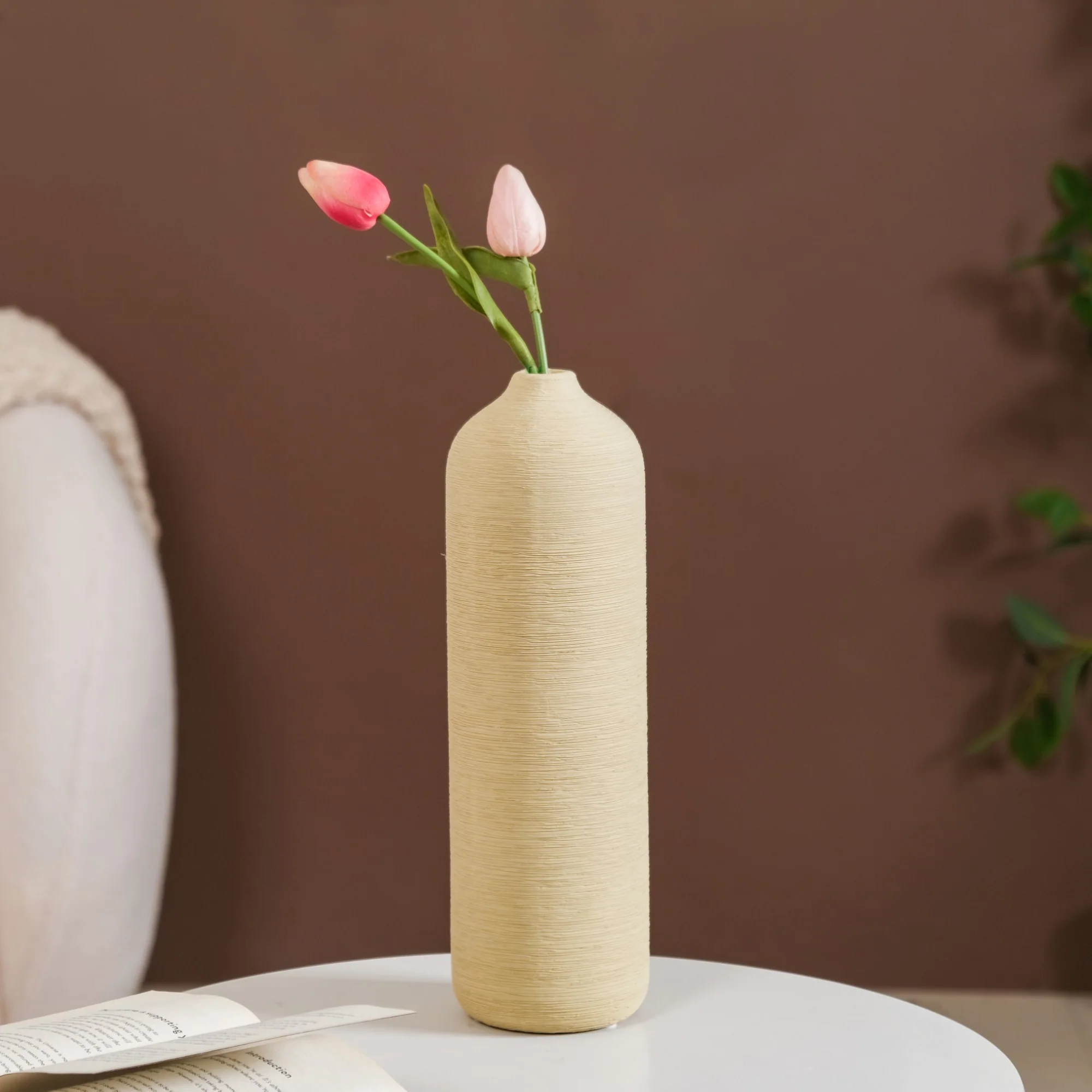 Handcrafted Tall Vase For Room Decor - Image 14