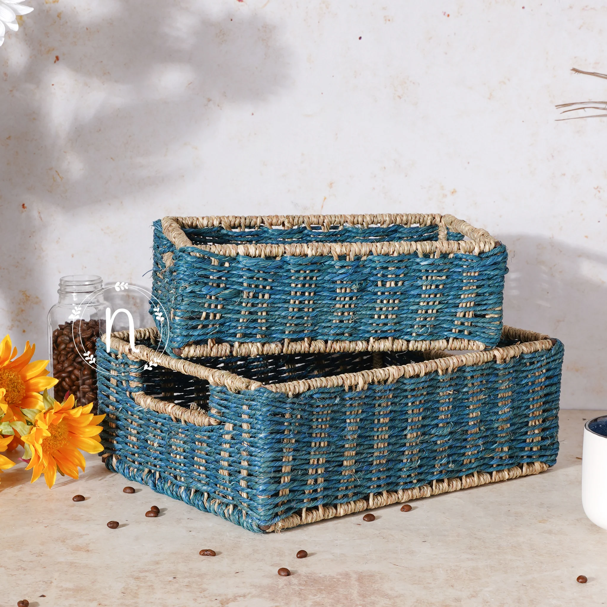 Handwoven Baskets Set - Image 10