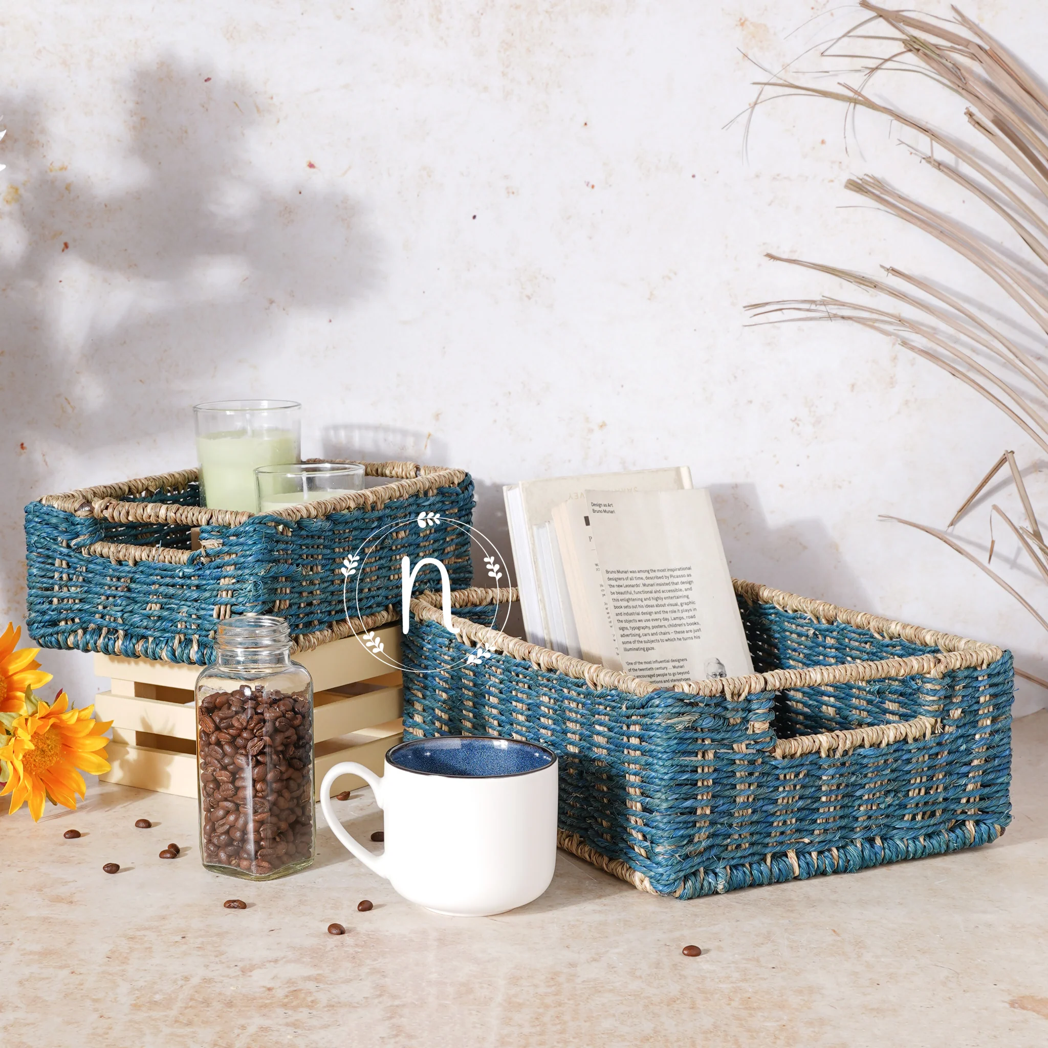 Handwoven Baskets Set - Image 2