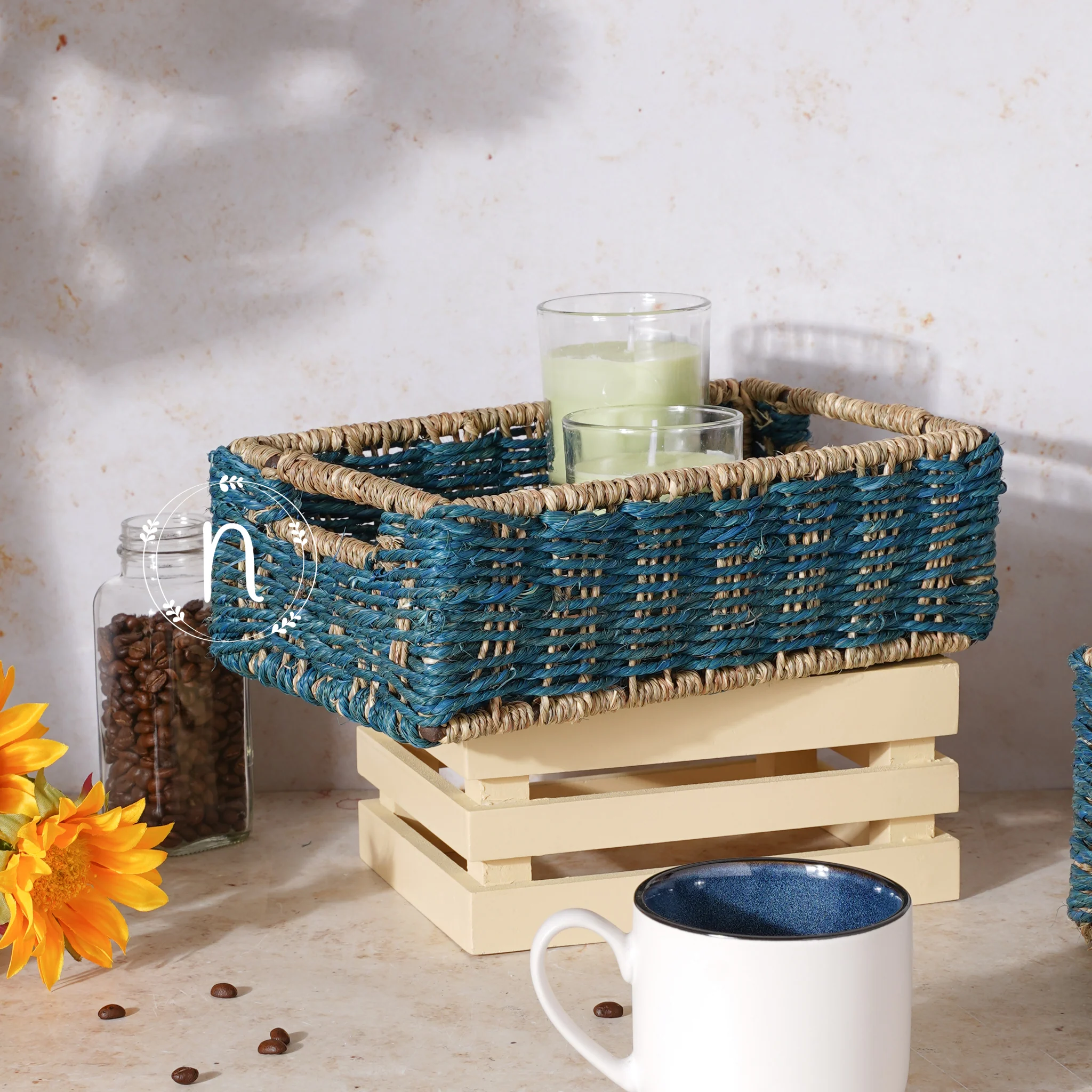 Handwoven Baskets Set - Image 3