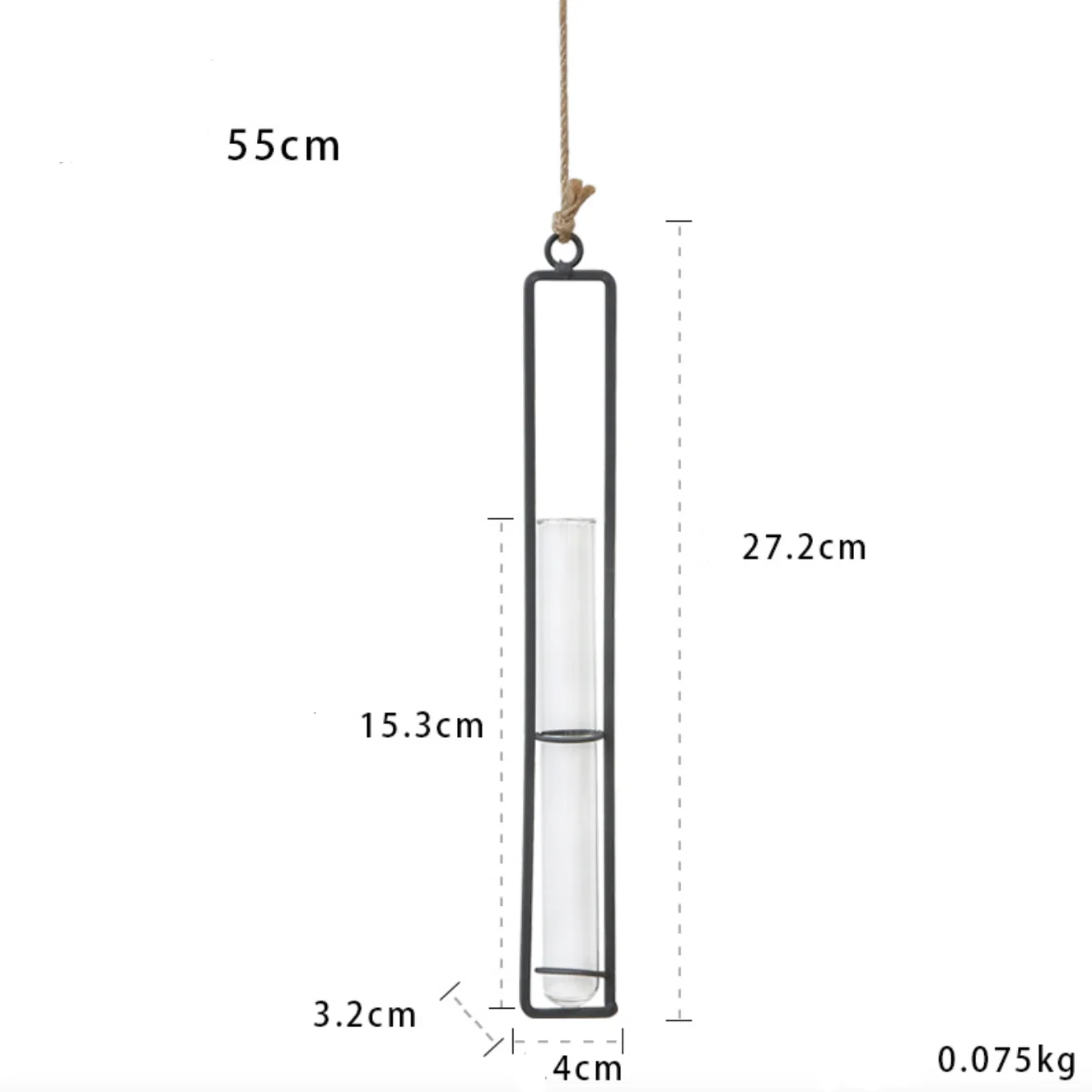 Hanging Flower Vase - Medium - Image 5