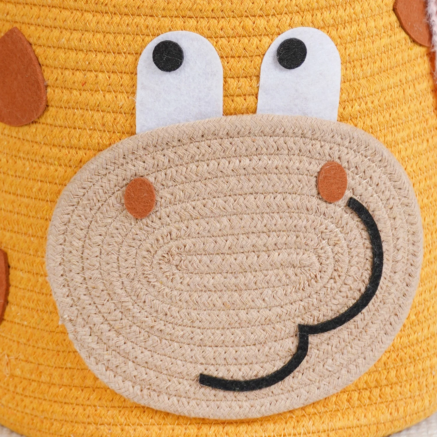 Happy Giraffe Organiser Basket For Kids Room 40cm - Image 5