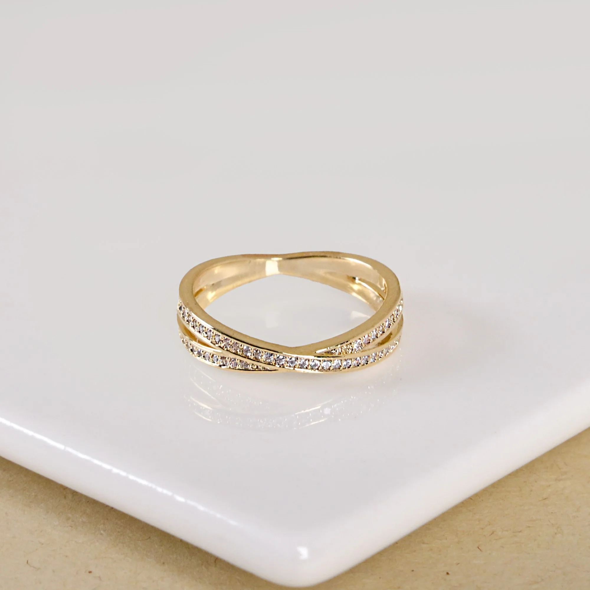 Harmony Crisscross Ring - Image 5