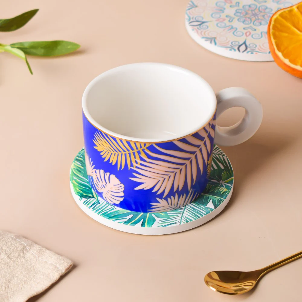 Havanna Ceramic Cup With Coaster 200 ml - Image 10