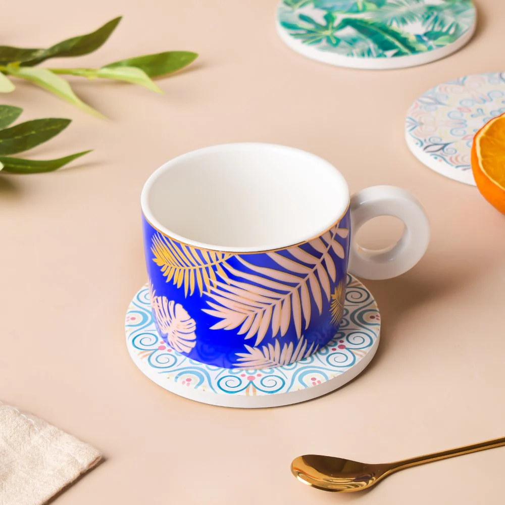 Havanna Ceramic Cup With Coaster 200 ml - Image 13