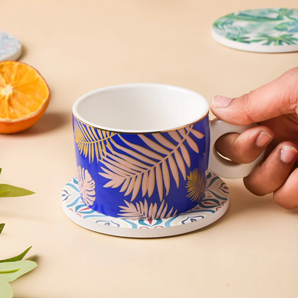 Havanna Ceramic Cup With Coaster 200 ml - Image 5