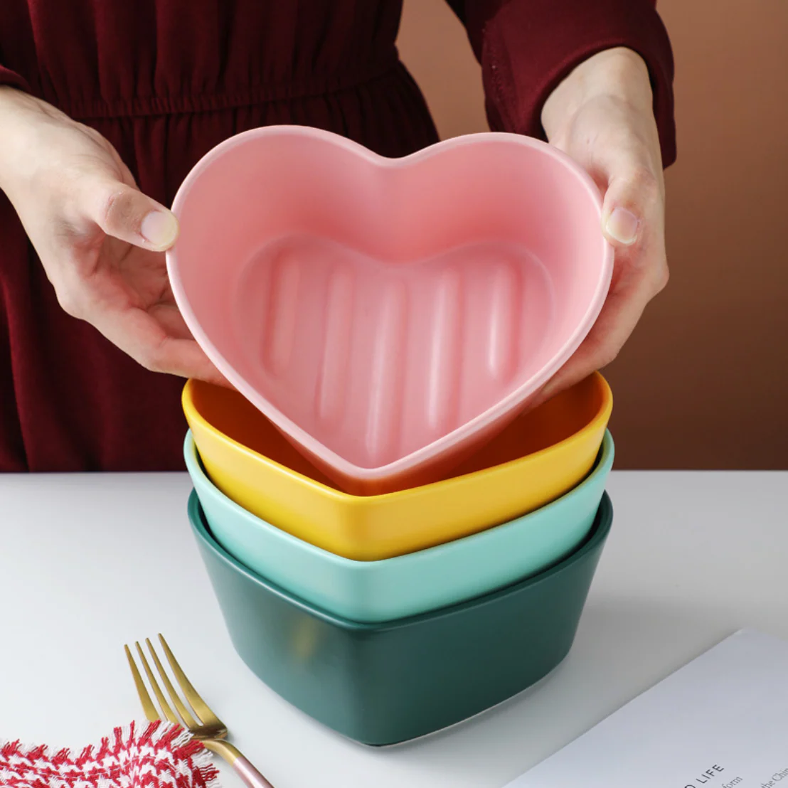 Heart Bowl 600 ml - Image 8