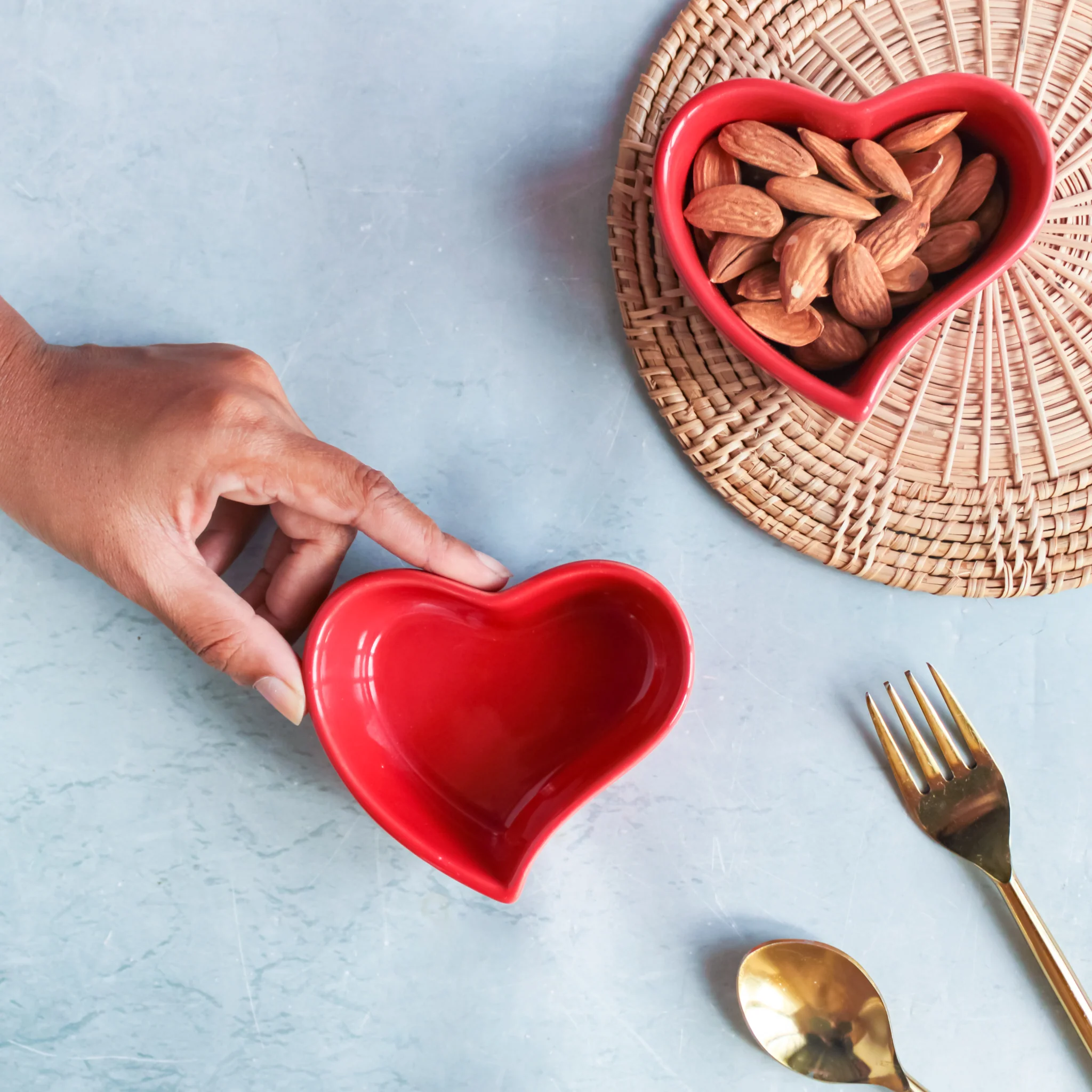 Heart Bowl Set of 2 - Image 2