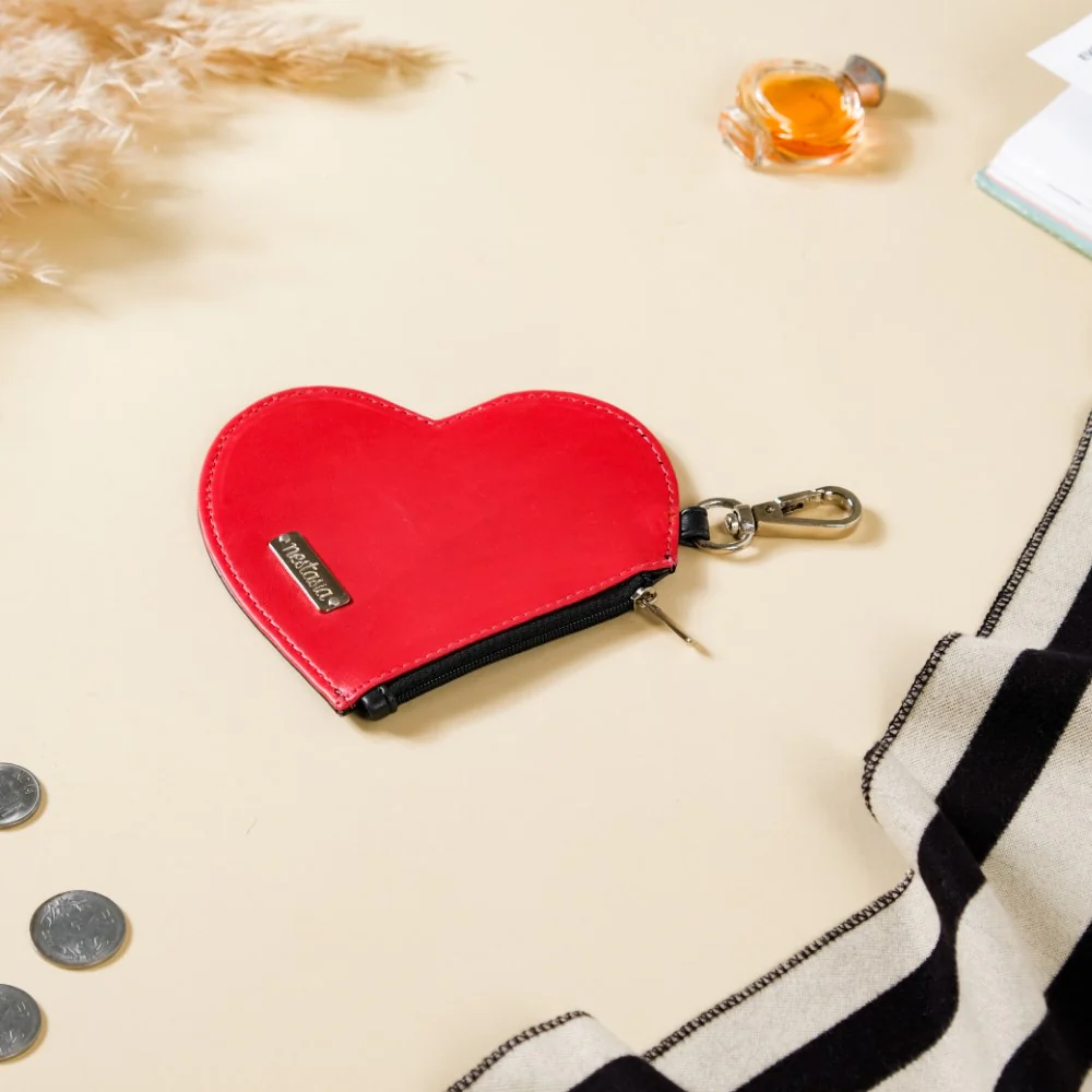Heart Card Holder Coin Purse