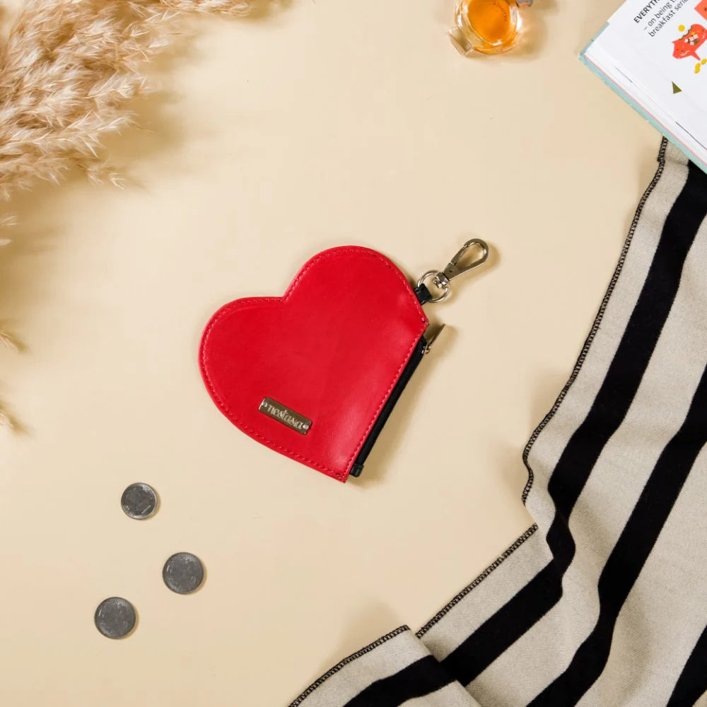 Heart Card Holder Coin Purse - Image 5