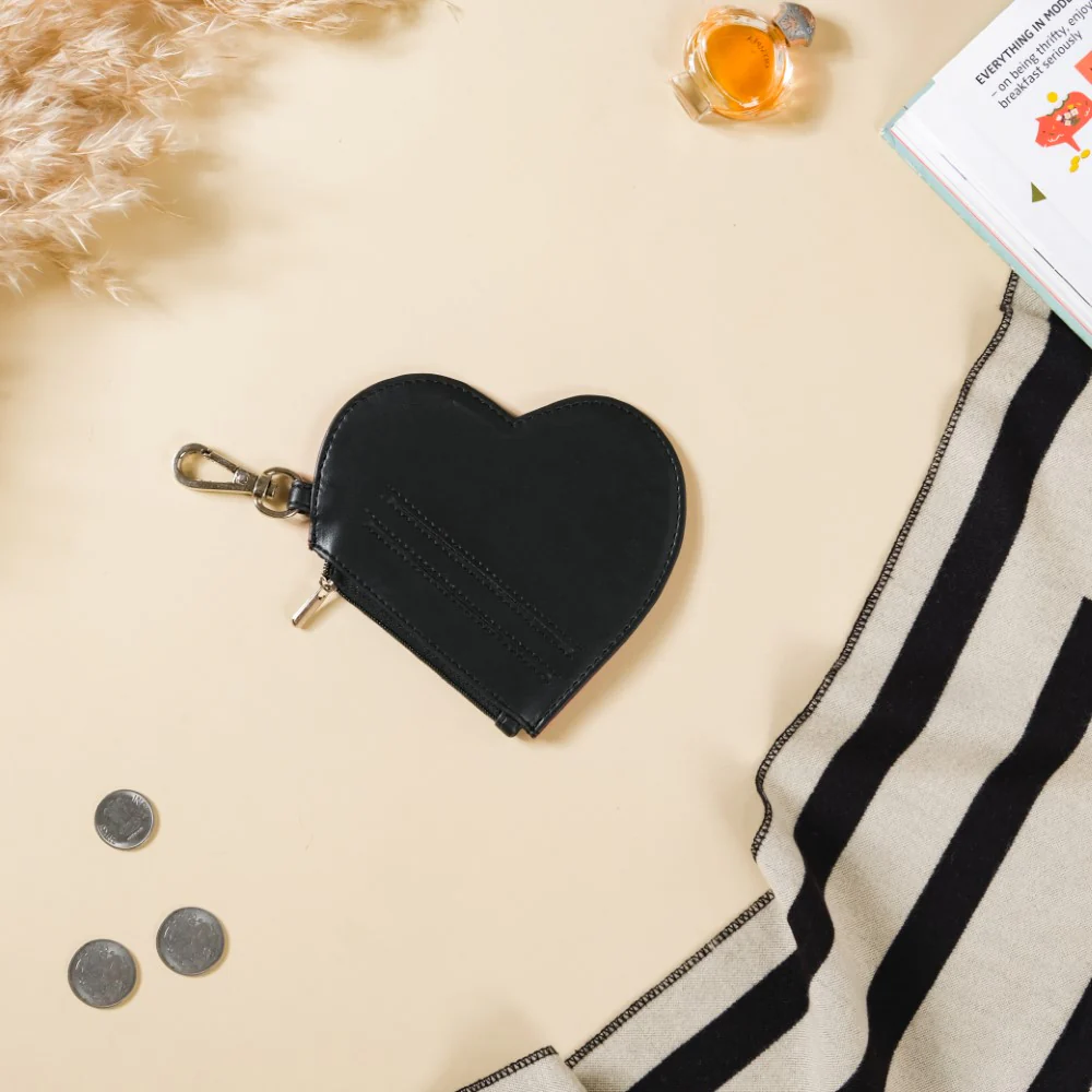 Heart Card Holder Coin Purse - Image 7