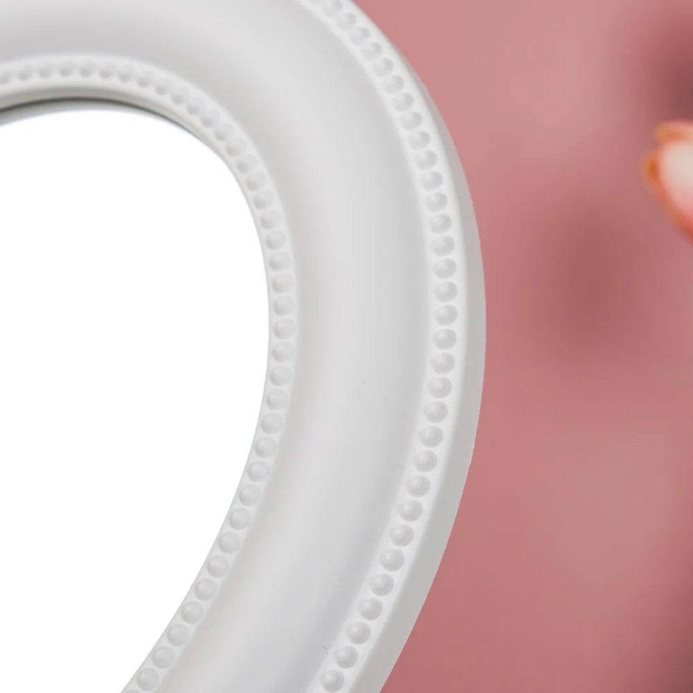 Heart Face Mirror White Large - Image 4