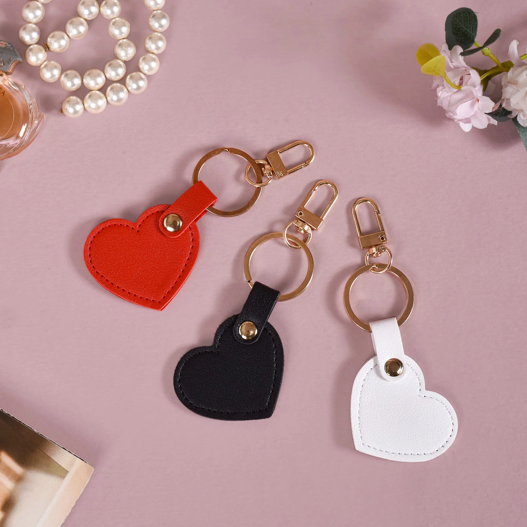 Heart Keychain Set Of 3 - Image 3