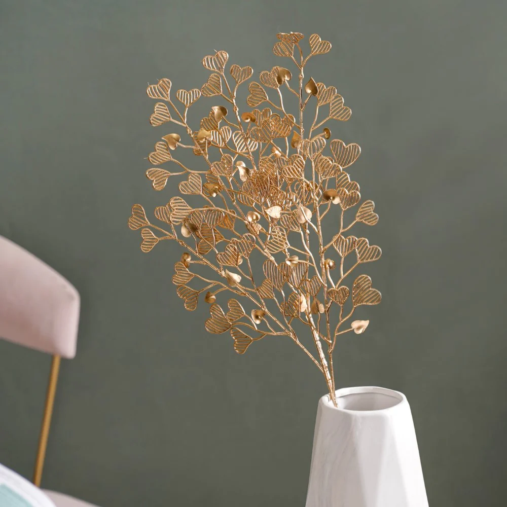 Heart Leaf Stem Gold Set Of 4 - Image 7