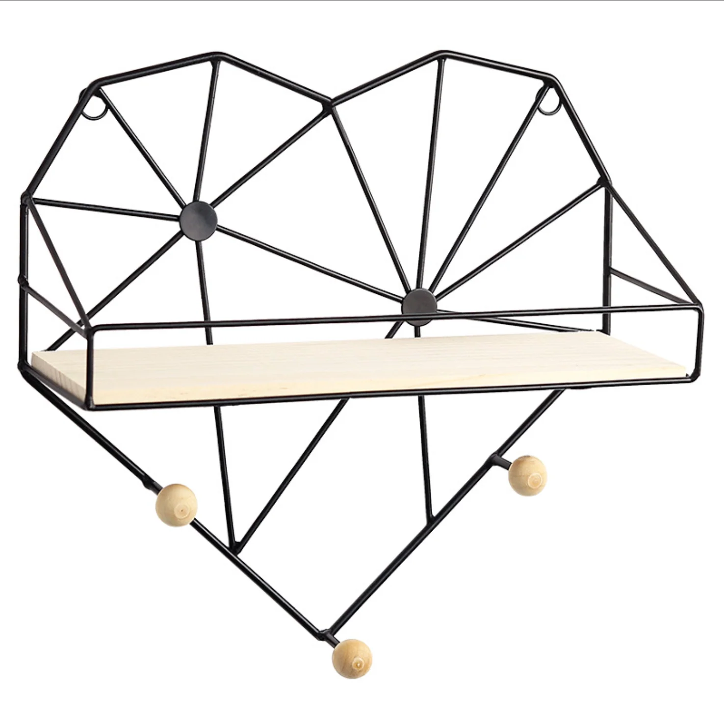Heart Shelf Black - Image 3