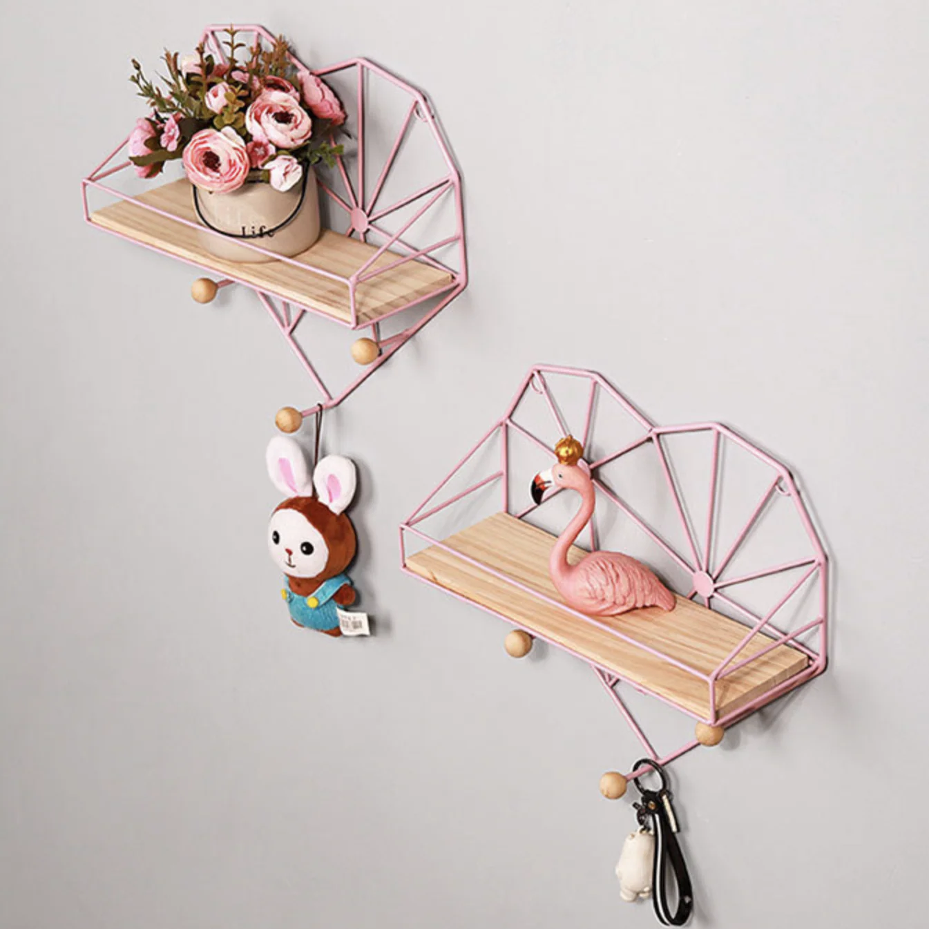 Heart Shelf Pink - Image 2