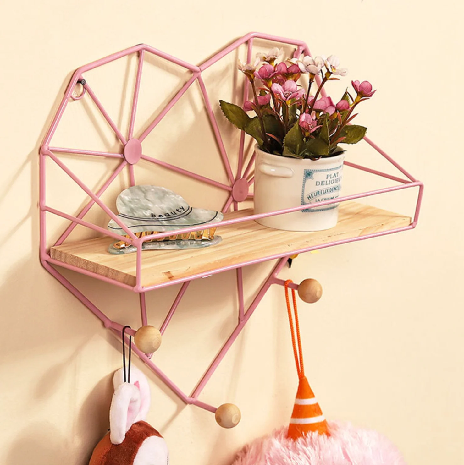 Heart Shelf Pink - Image 6