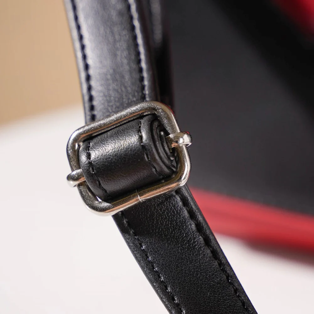Heart Sling Bag Black And Red - Image 14