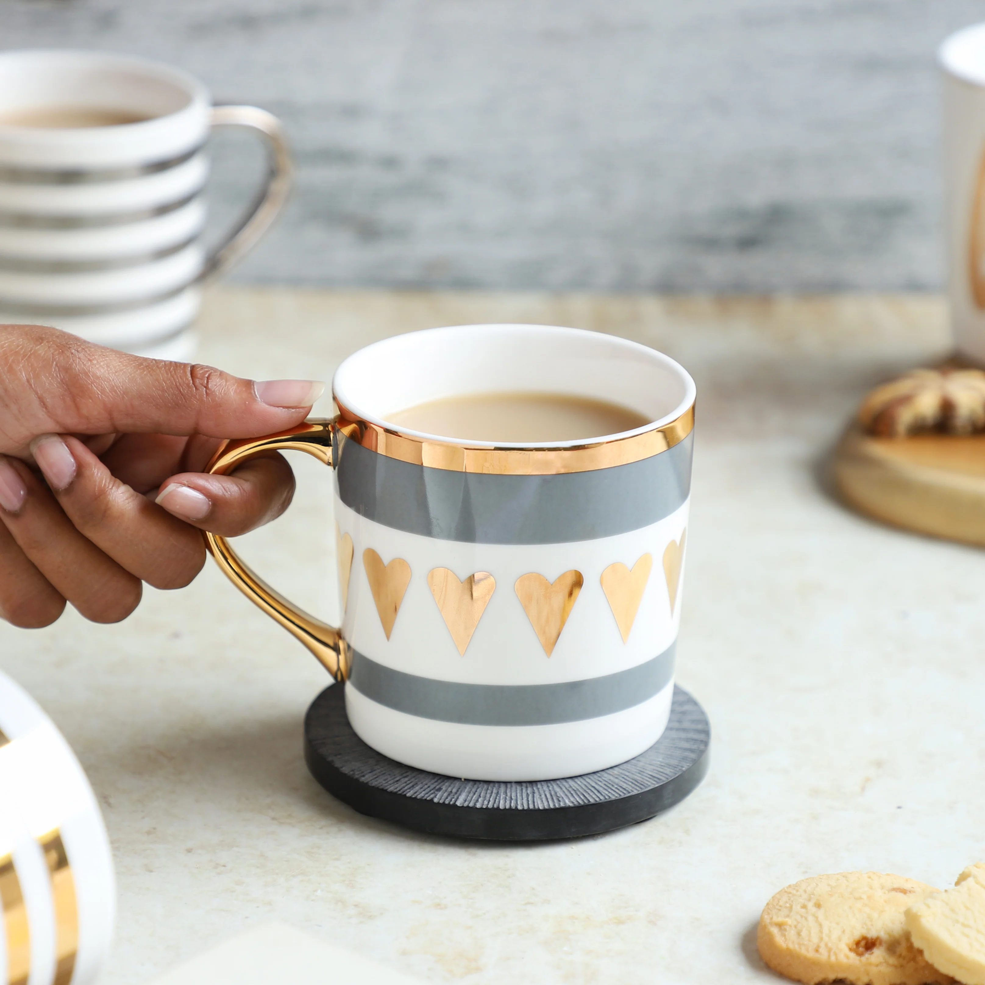White Coffee Cup - Image 11