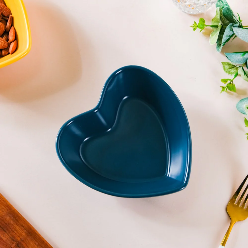 Hearty Ceramic Bakeware Small Dark Blue 6 Inch - Image 4