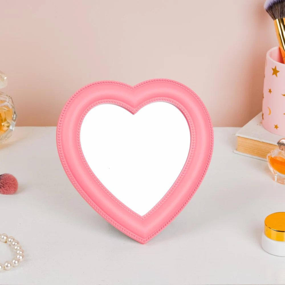 Hearty Desk Mirror Pink Small - Image 6