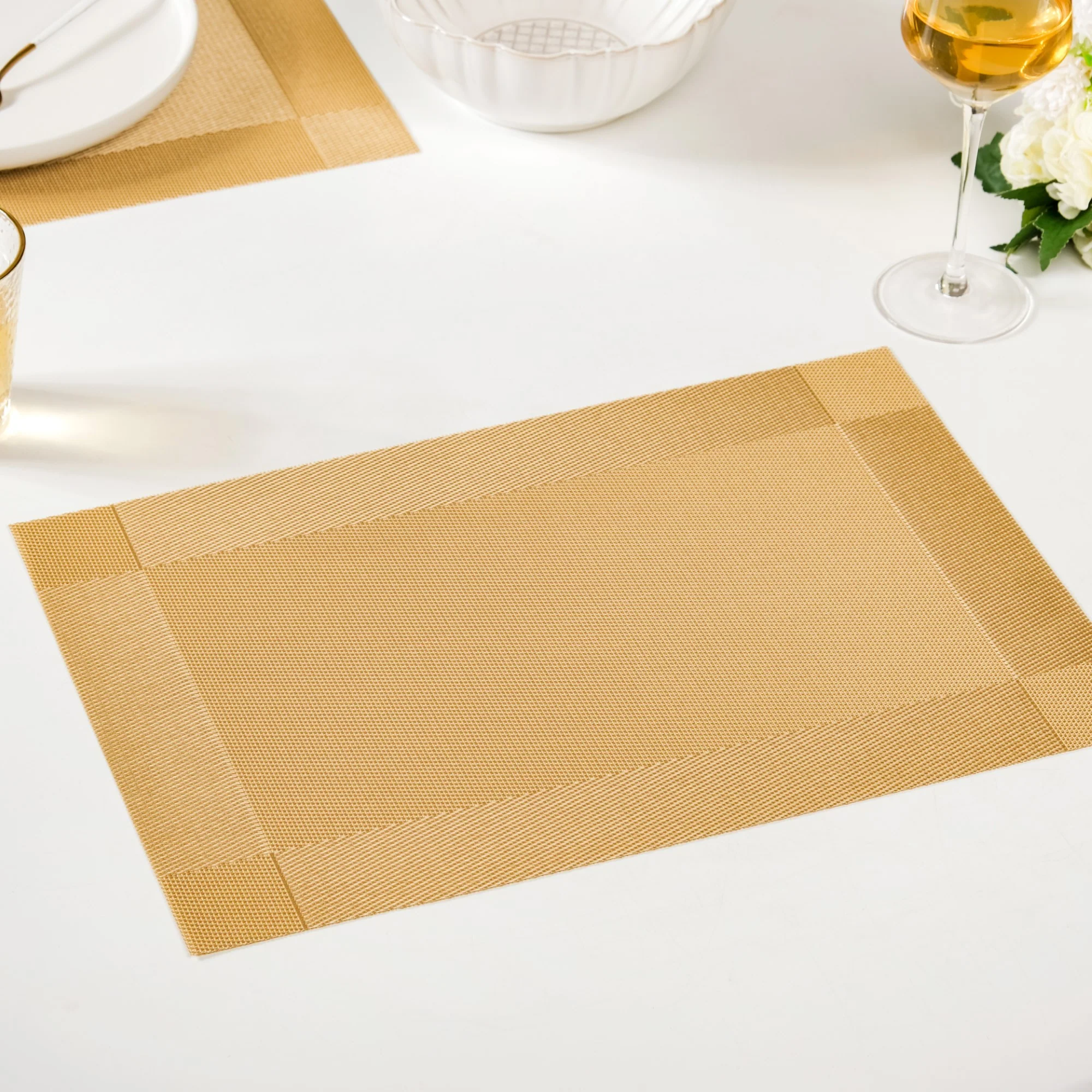 Heat Resistant Reversible Table Mat Set Of 6 - Image 11