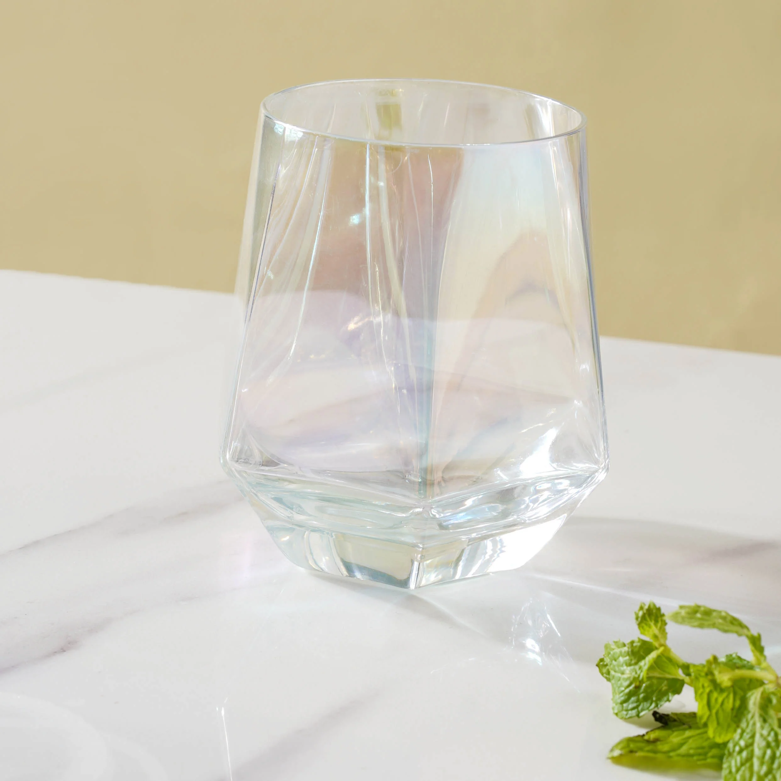 Hexagon Tumbler Glass Set of 2 - Image 14